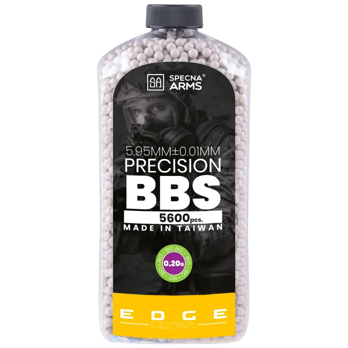 Kulki precyzyjne ASG Specna Arms EDGE Ultra Bio 0,20g 5600 szt. - Białe
