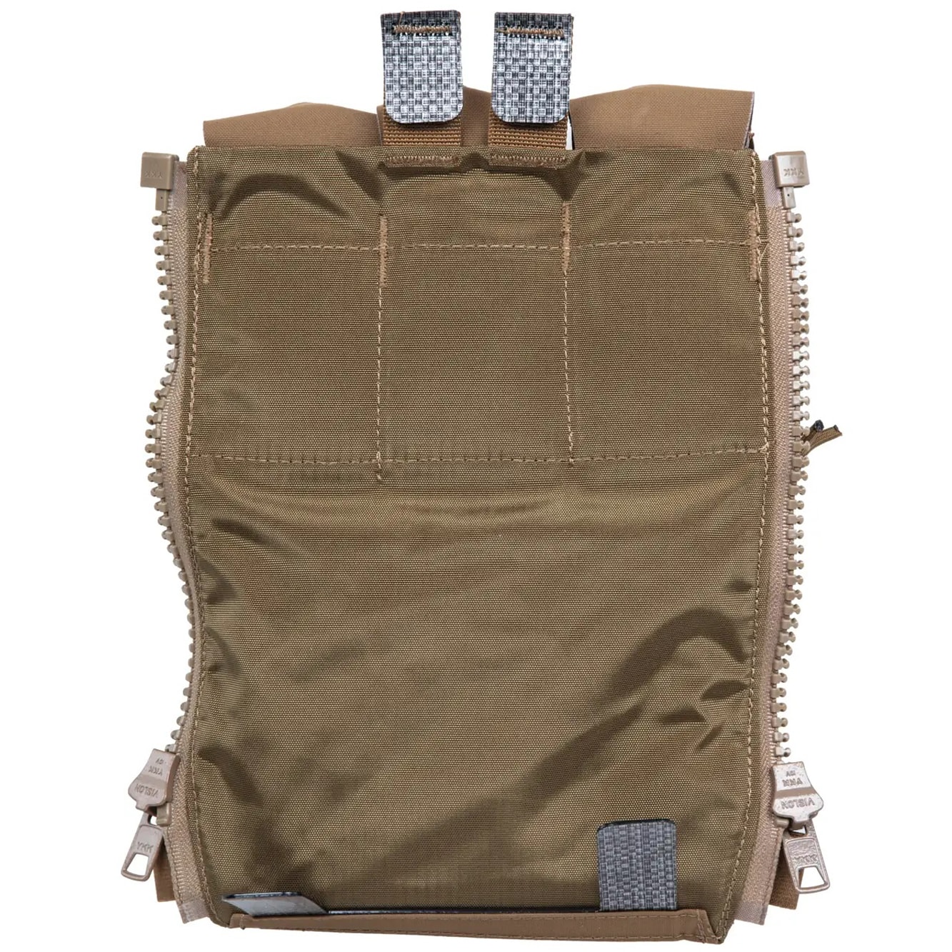 Wosport V5 PC Tactical Panel with Pistol Pouches - Coyote Brown