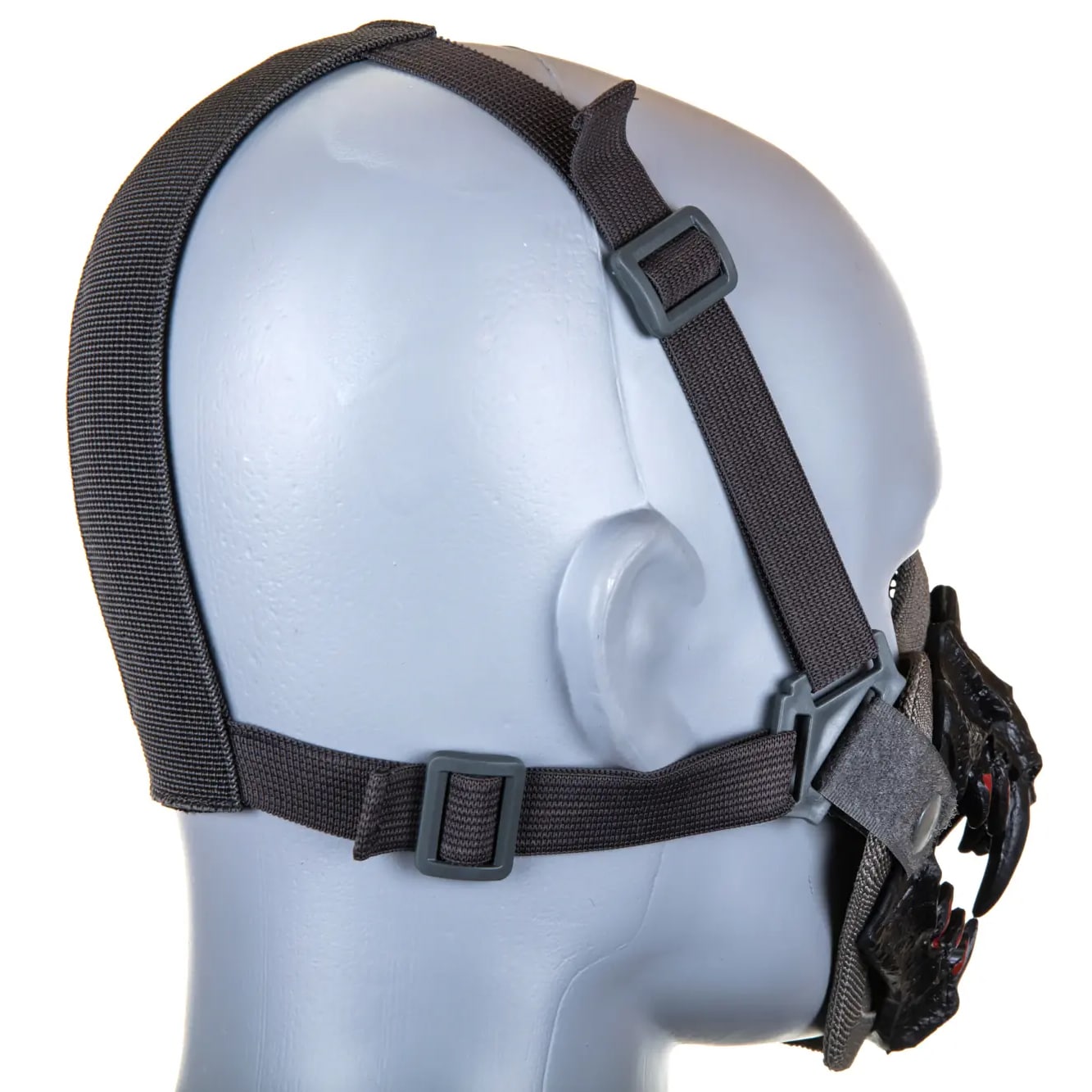 Maska ochronna Wosport Stalker Fangs Standard - Szara