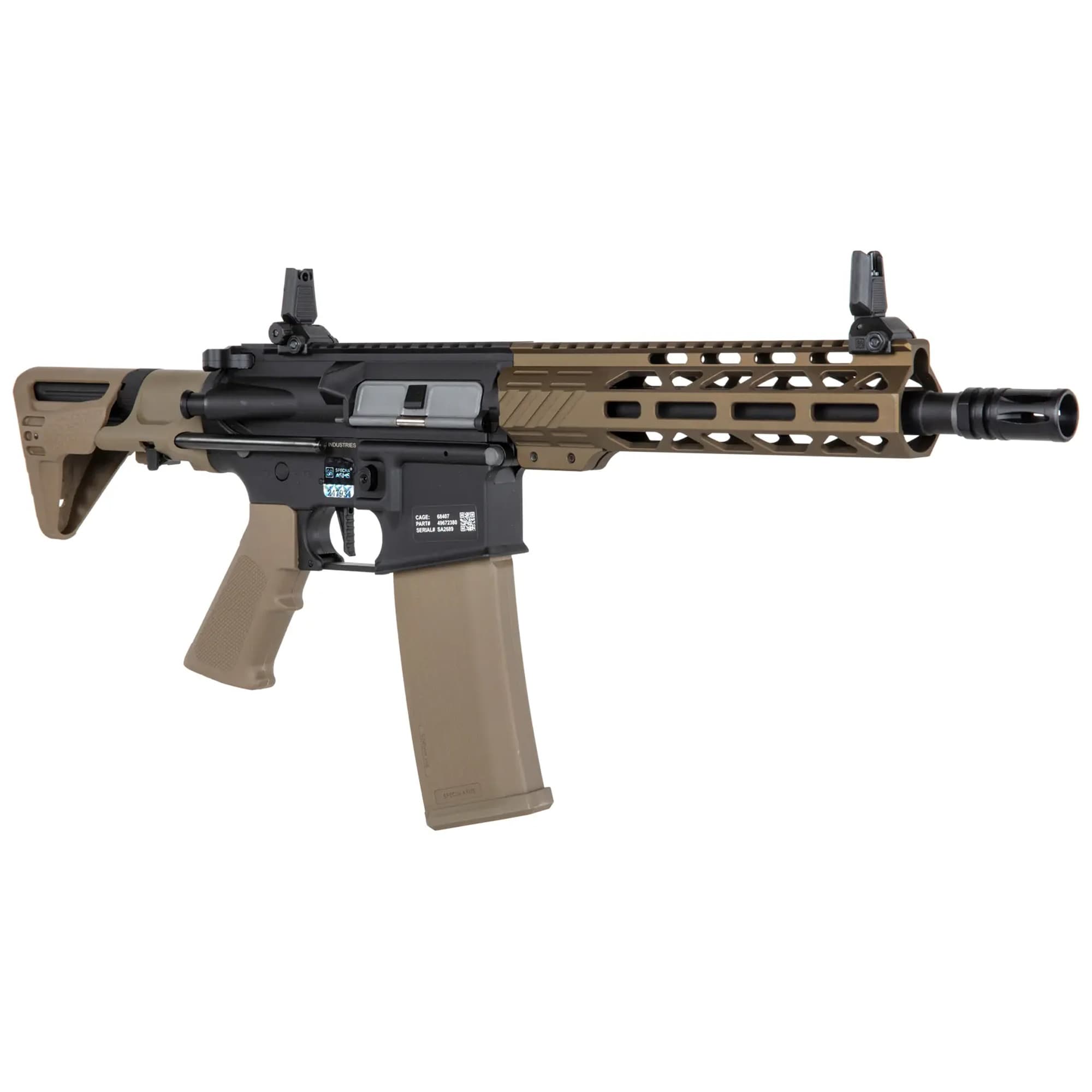 Karabinek szturmowy AEG Specna Arms SA-C25 PDW Core HAL ETU - Chaos Bronze