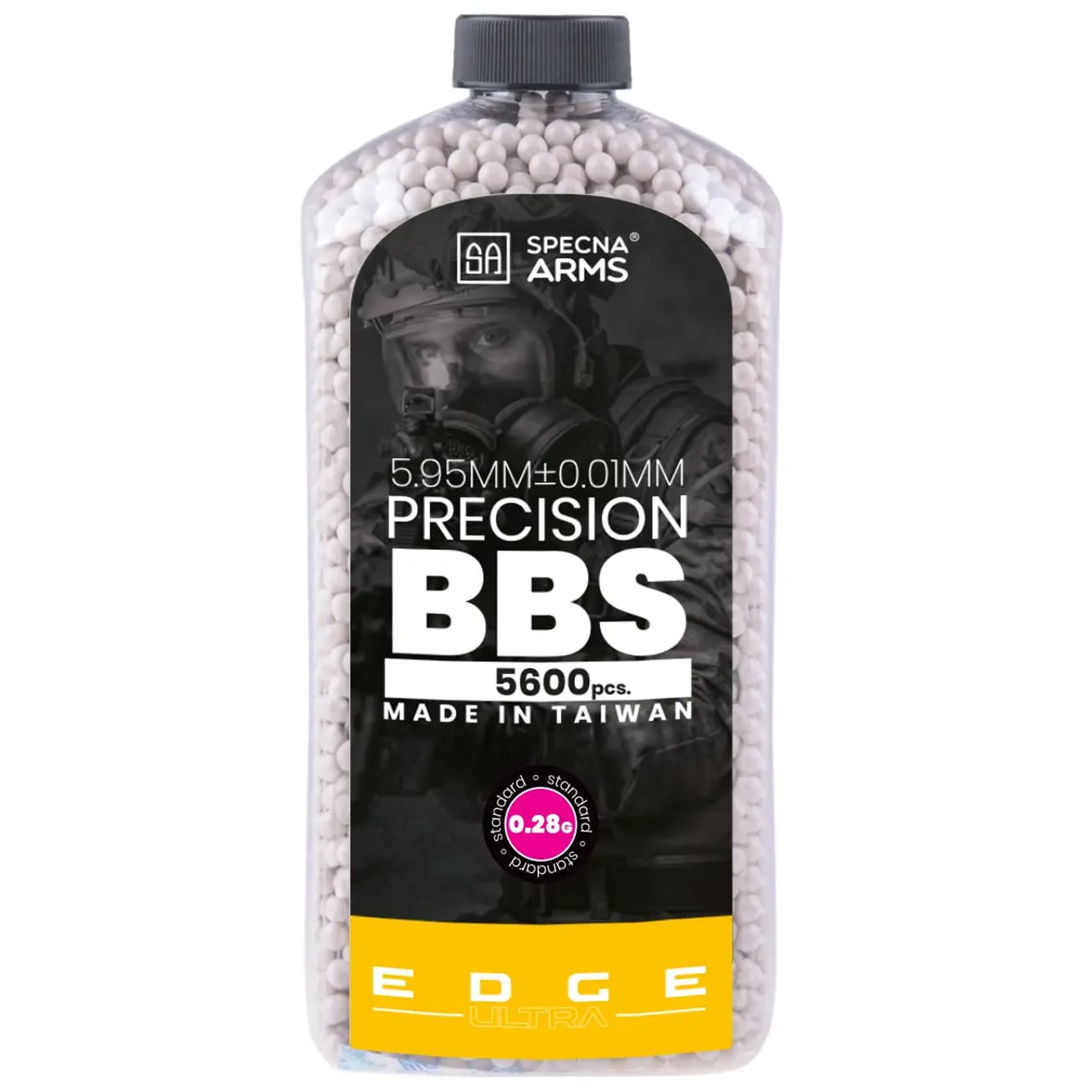 Kulki precyzyjne ASG Specna Arms EDGE Ultra 0,28g 5600 szt. - Białe