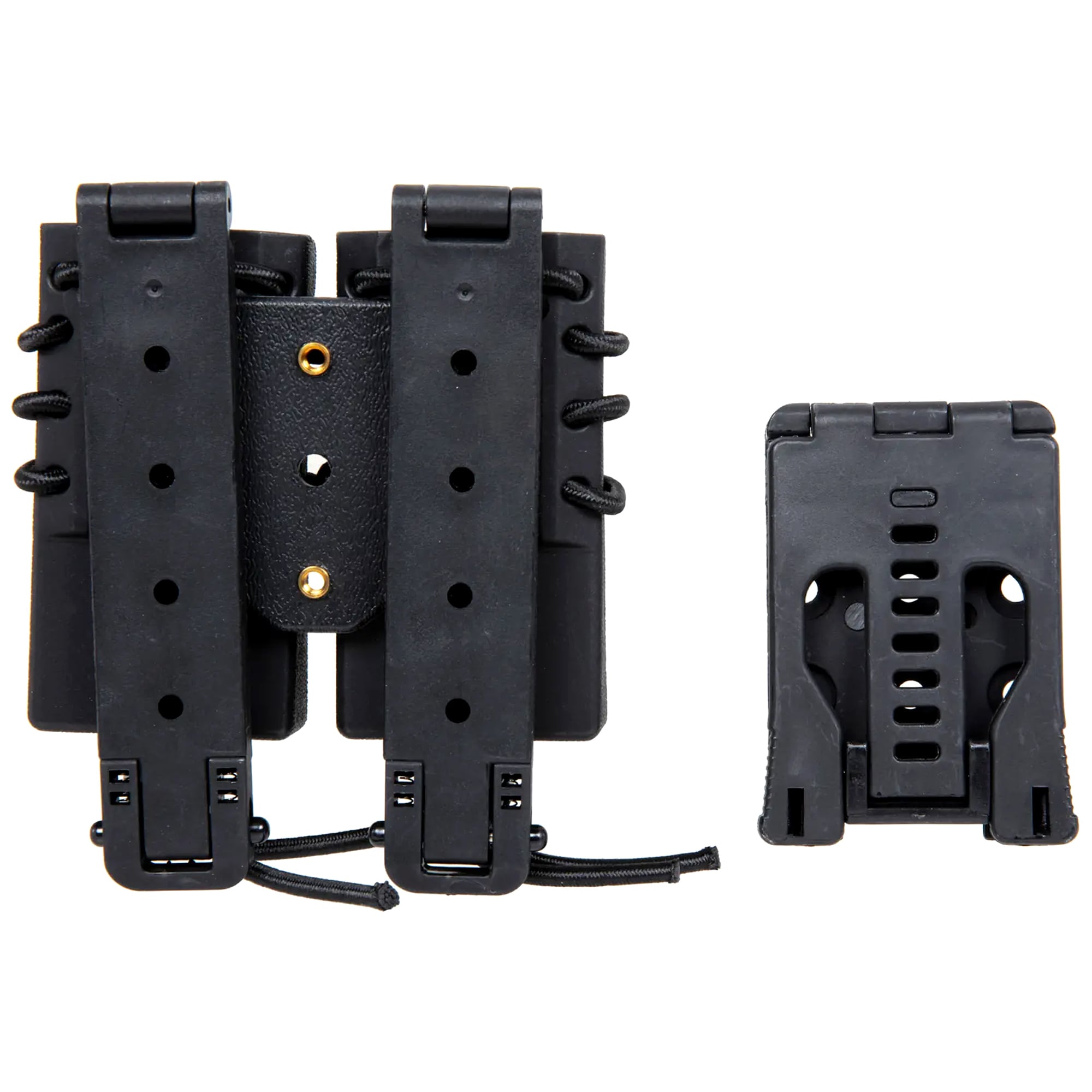 Подвійний підсумок Wosport Urban Assault Quick Pull для пістолетних магазинів - Black