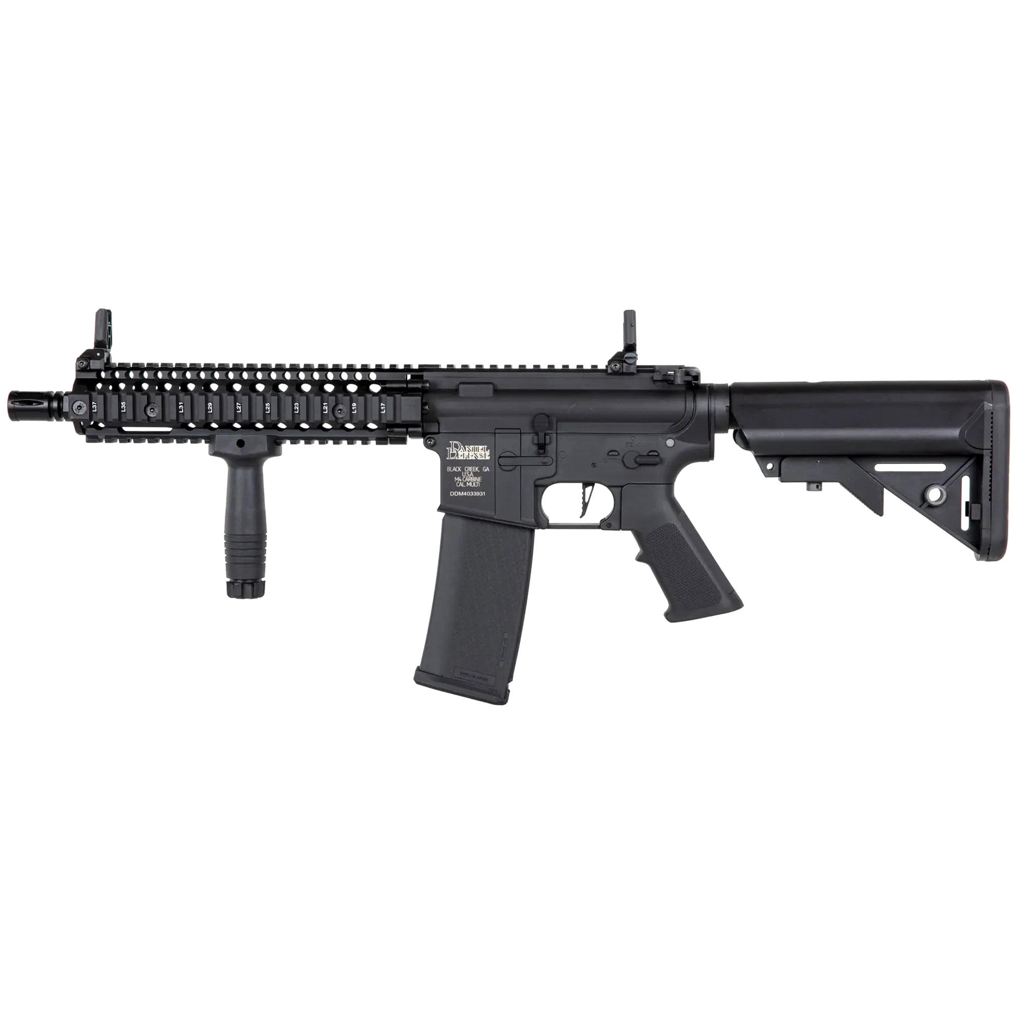 Штурмова гвинтівка AEG Specna Arms SA-C19 CORE Daniel Defense HAL ETU - Black