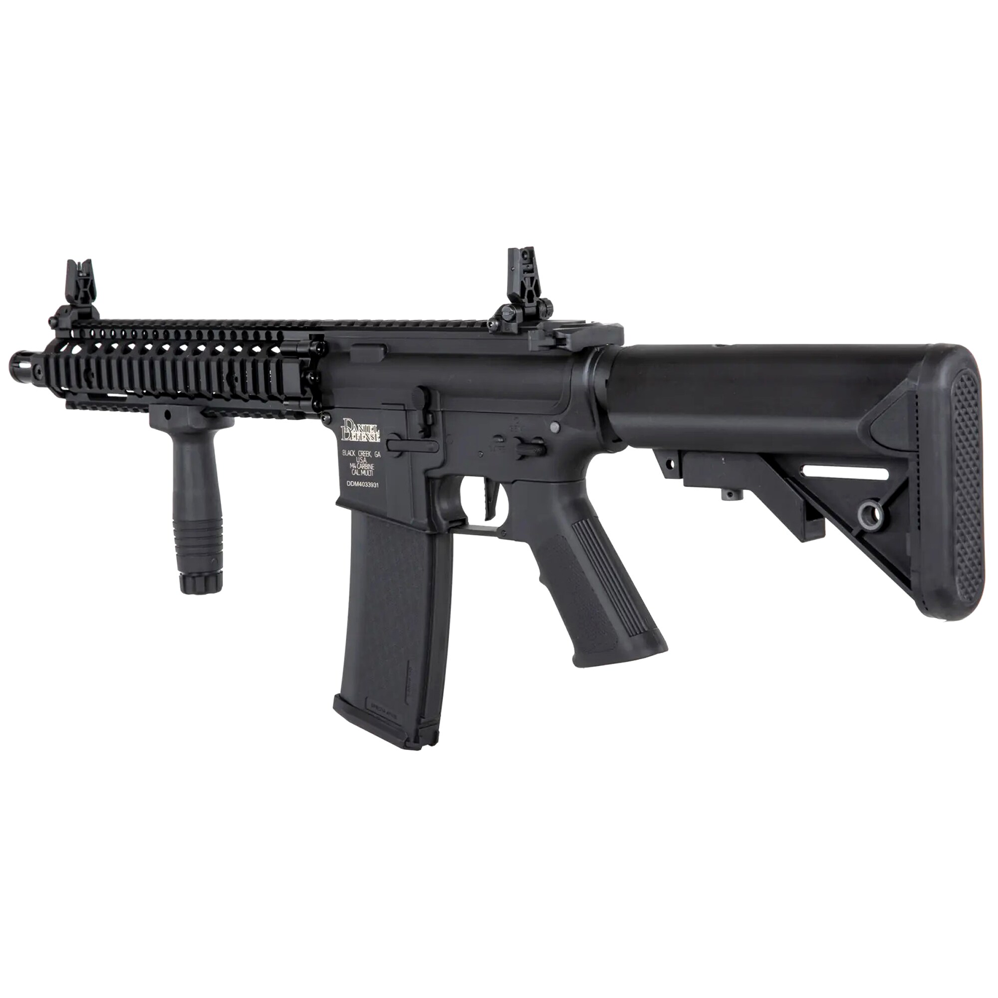 Karabinek szturmowy AEG Specna Arms SA-C19 CORE Daniel Defense HAL ETU - Black