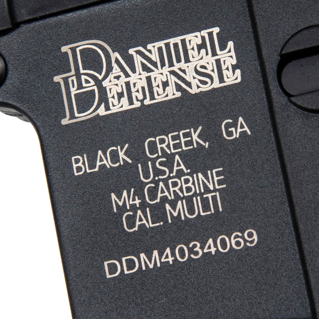 Karabinek szturmowy AEG Specna Arms SA-C19 CORE Daniel Defense HAL ETU - Black