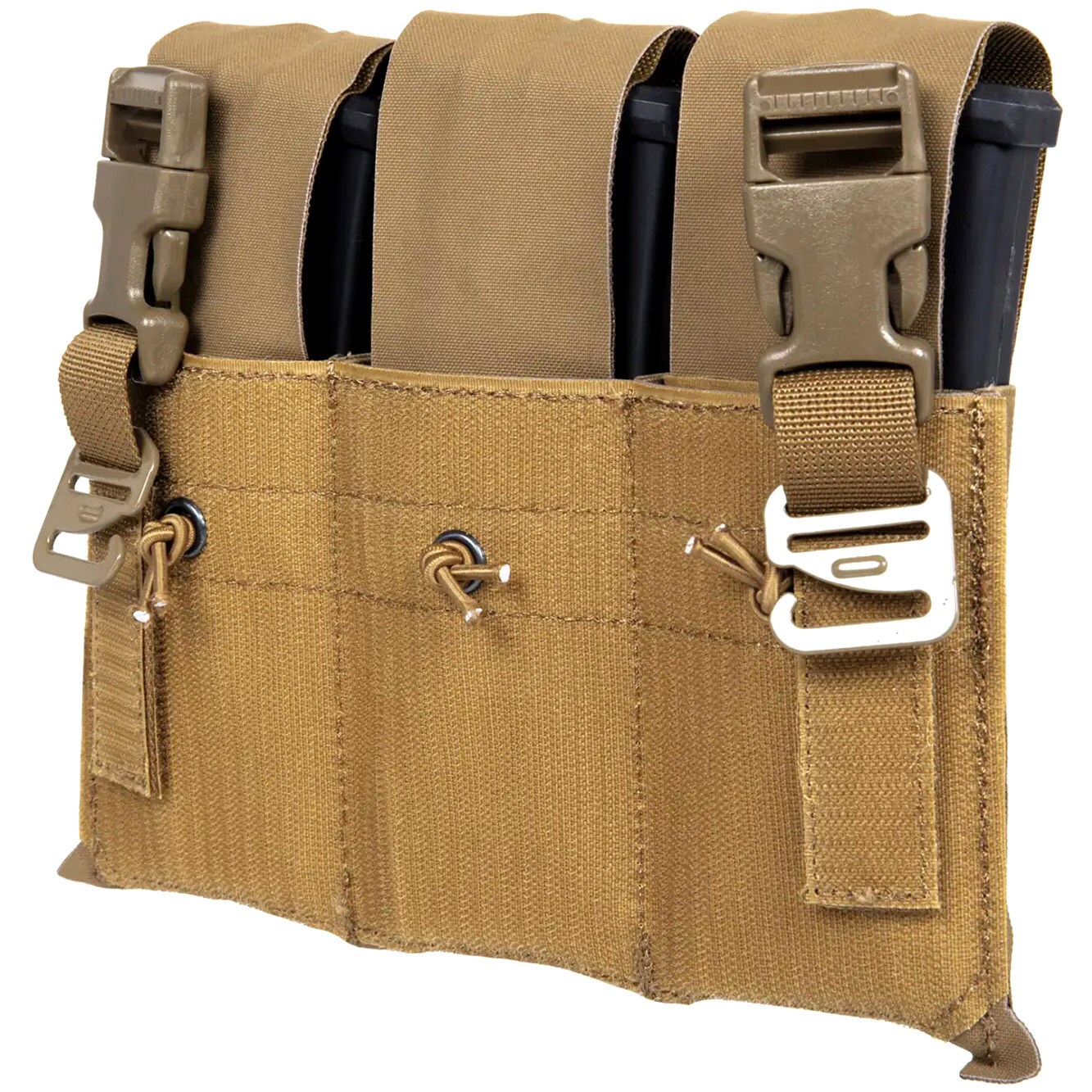 Potrójna ładownica Primal Gear LG3V2 na magazynki karabinowe - Coyote Brown