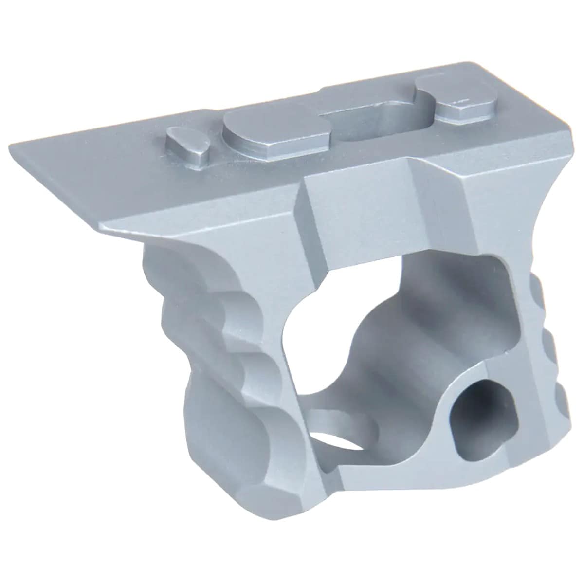 Chwyt JJ Airsoft Hand Stop TD Halo KeyMod/M-LOK - Silver
