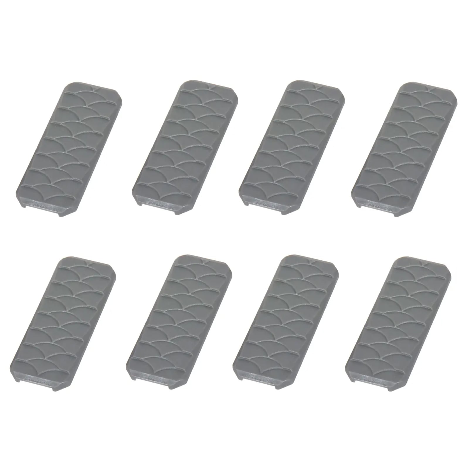 Накладки на рейки M-LOK typ 3 JJ Airsoft 8 шт. - Grey