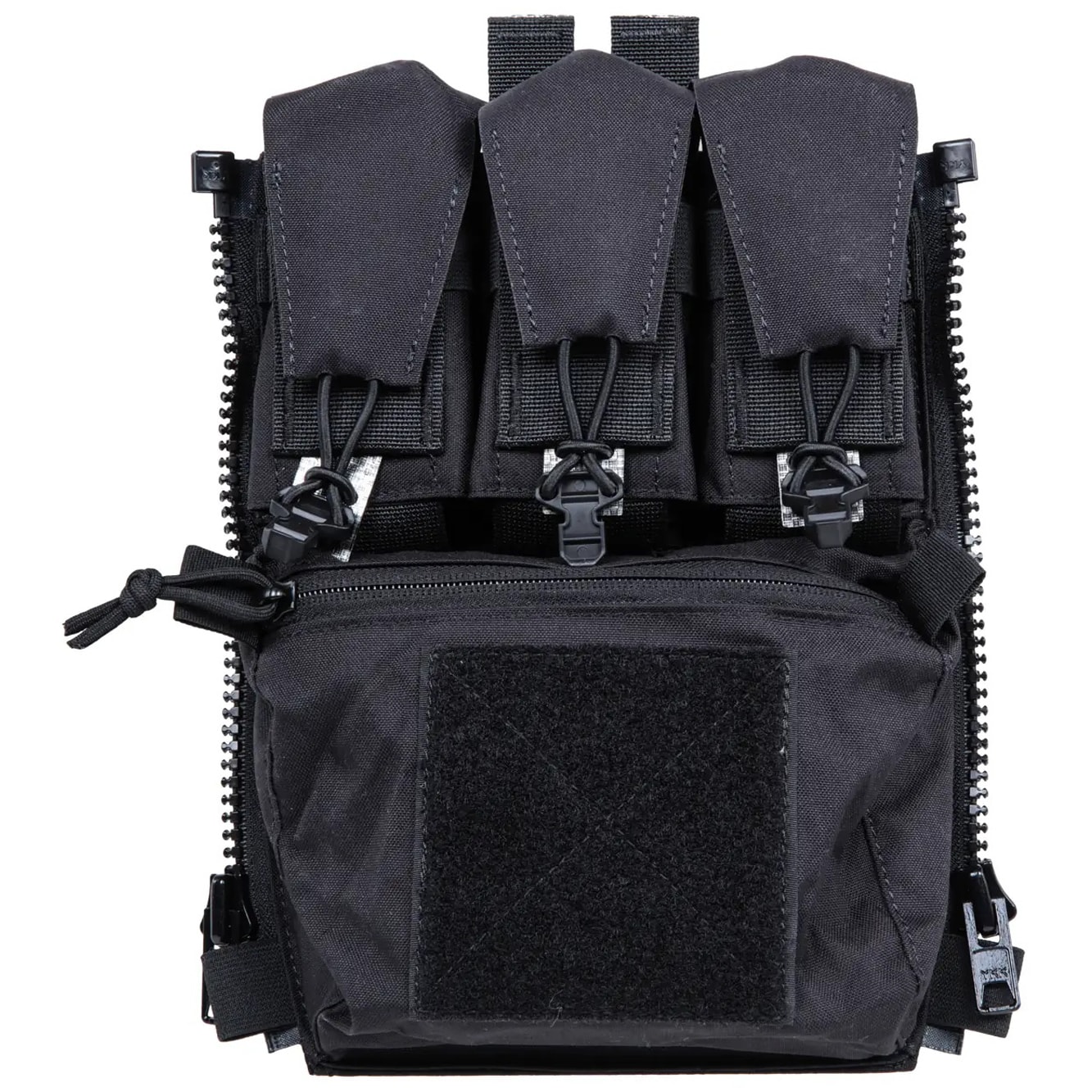 Wosport V5 PC Tactical Panel with Pistol Pouches - Black