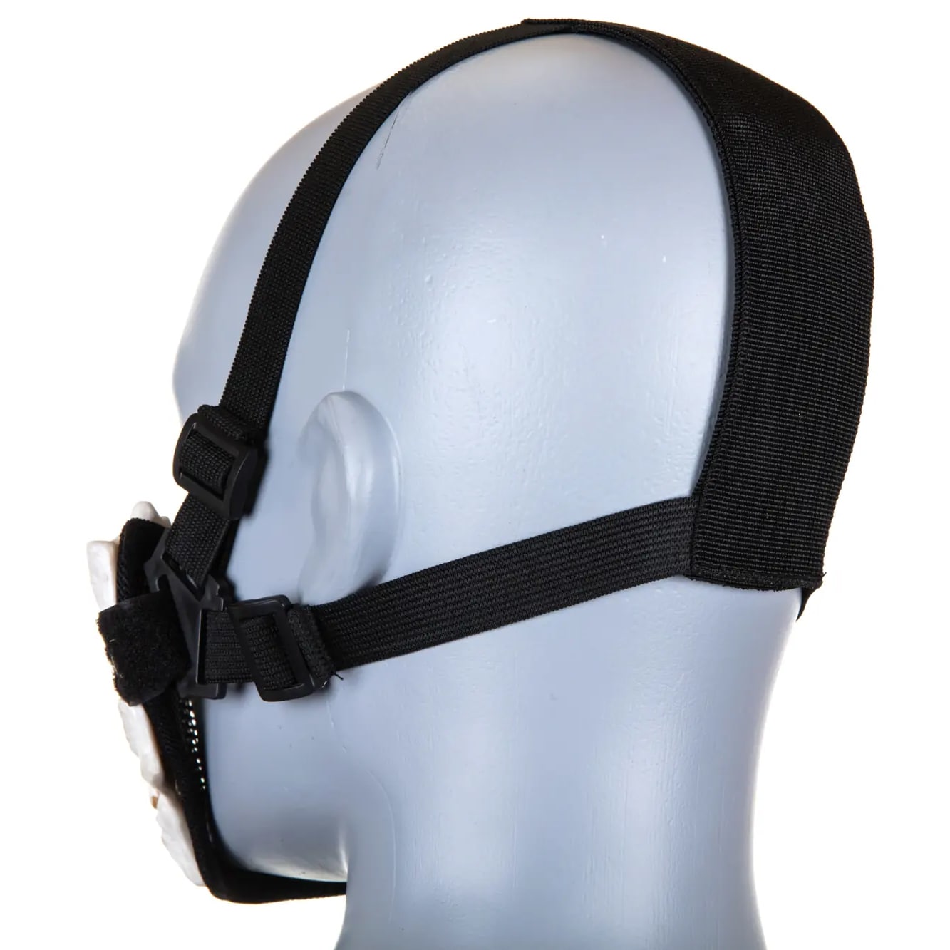Maska ochronna Wosport Stalker Fangs Standard - Biała