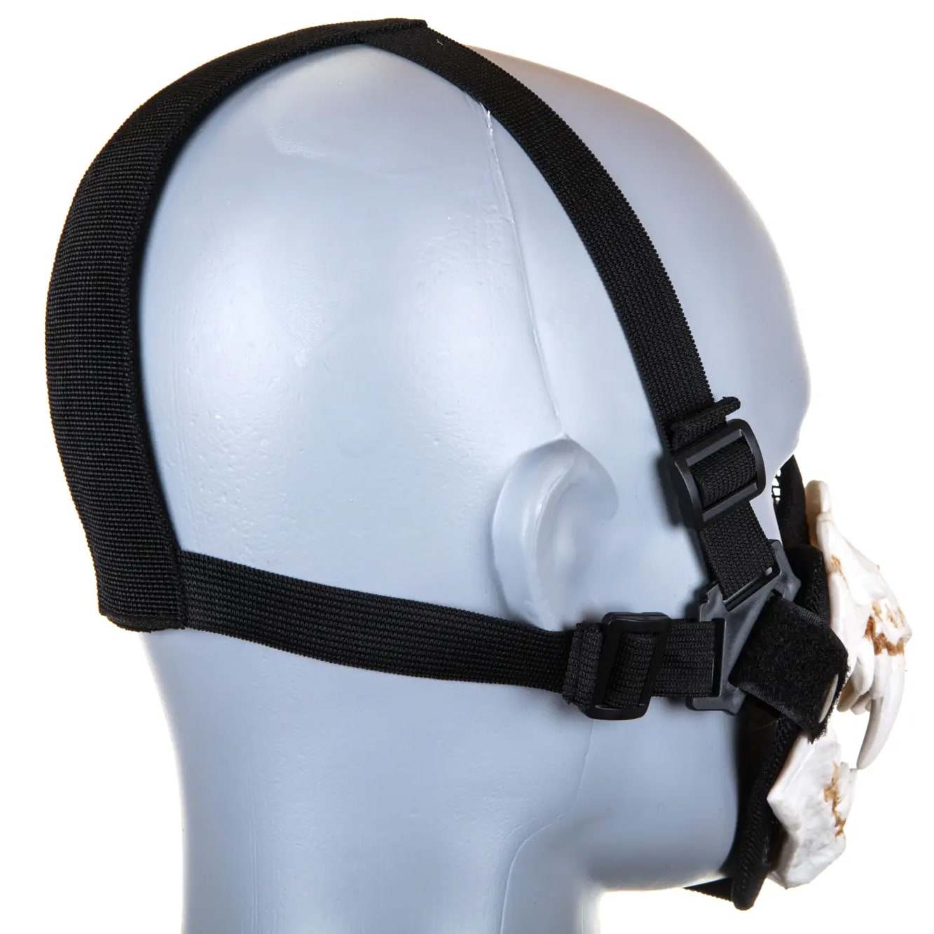 Maska ochronna Wosport Stalker Fangs Standard - Biała