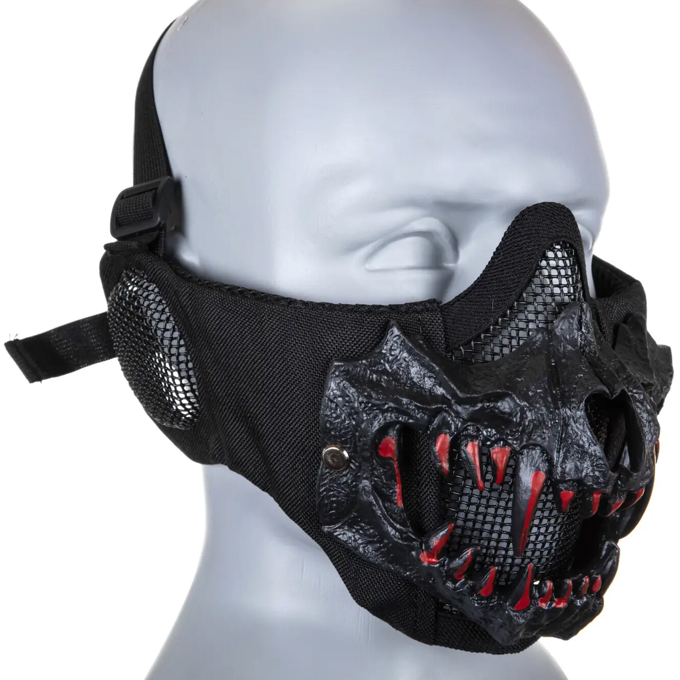 Захисна маска типу Stalker Wosport EVO Plus Fangs Ear Protection  - Black