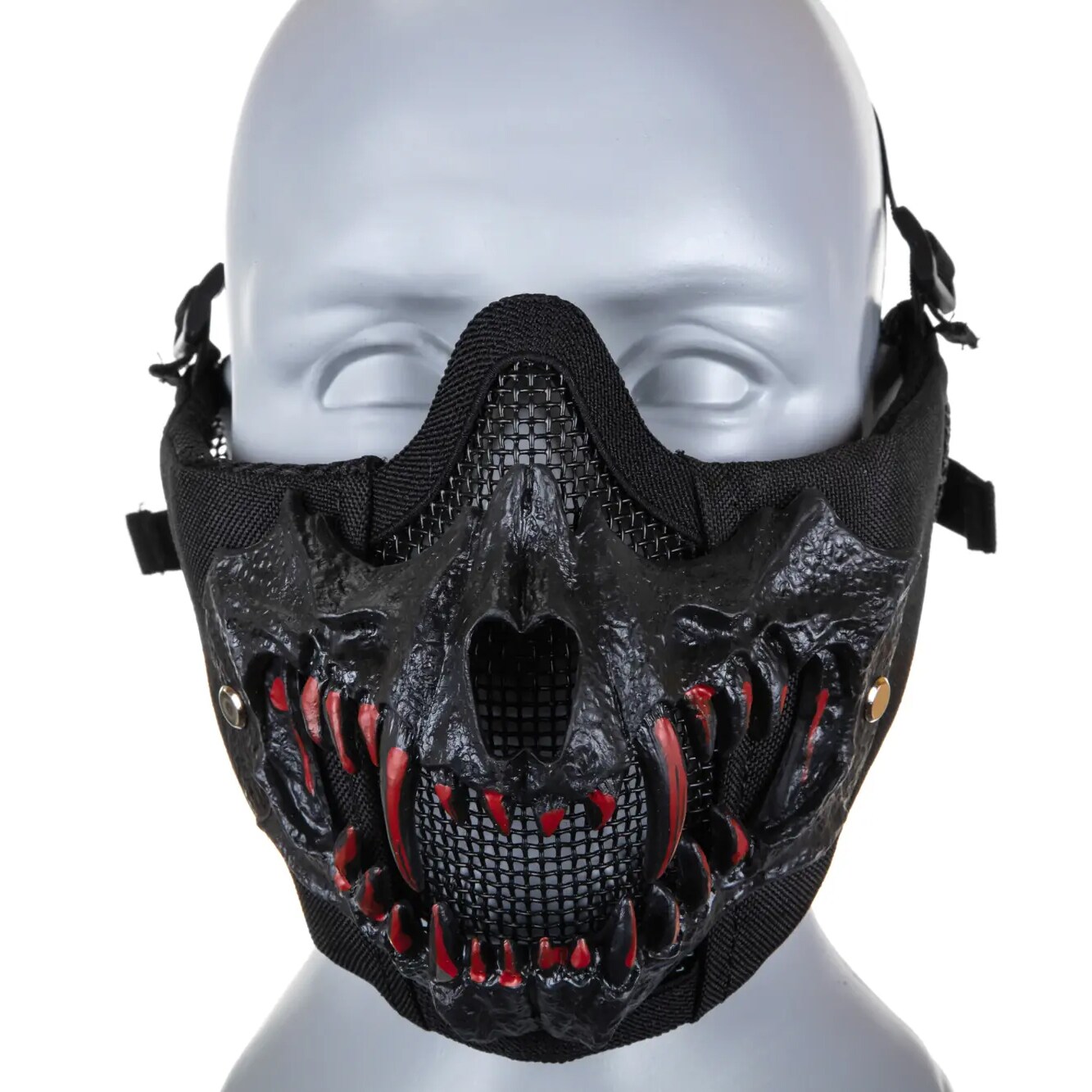 Захисна маска типу Stalker Wosport EVO Plus Fangs Ear Protection  - Black