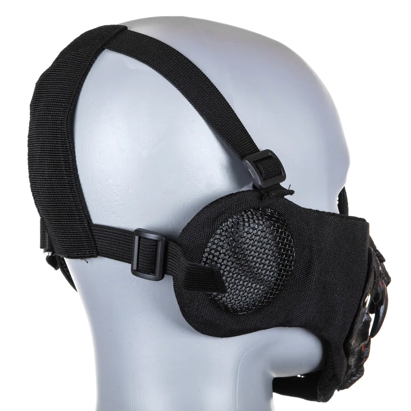 Захисна маска типу Stalker Wosport EVO Plus Fangs Ear Protection  - Black