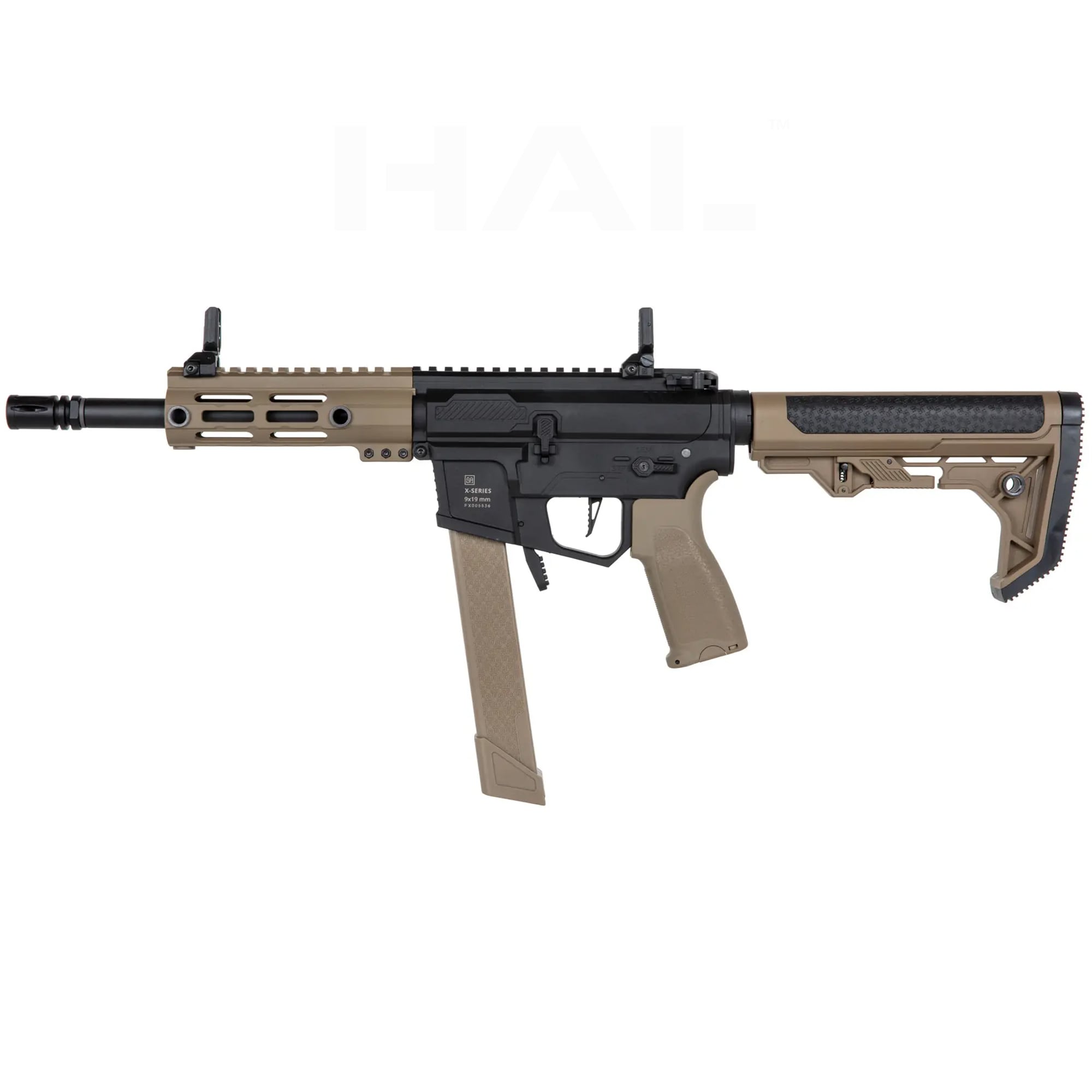 Karabinek szturmowy AEG Specna Arms SA-FX01 Flex HAL ETU - Half-Tan