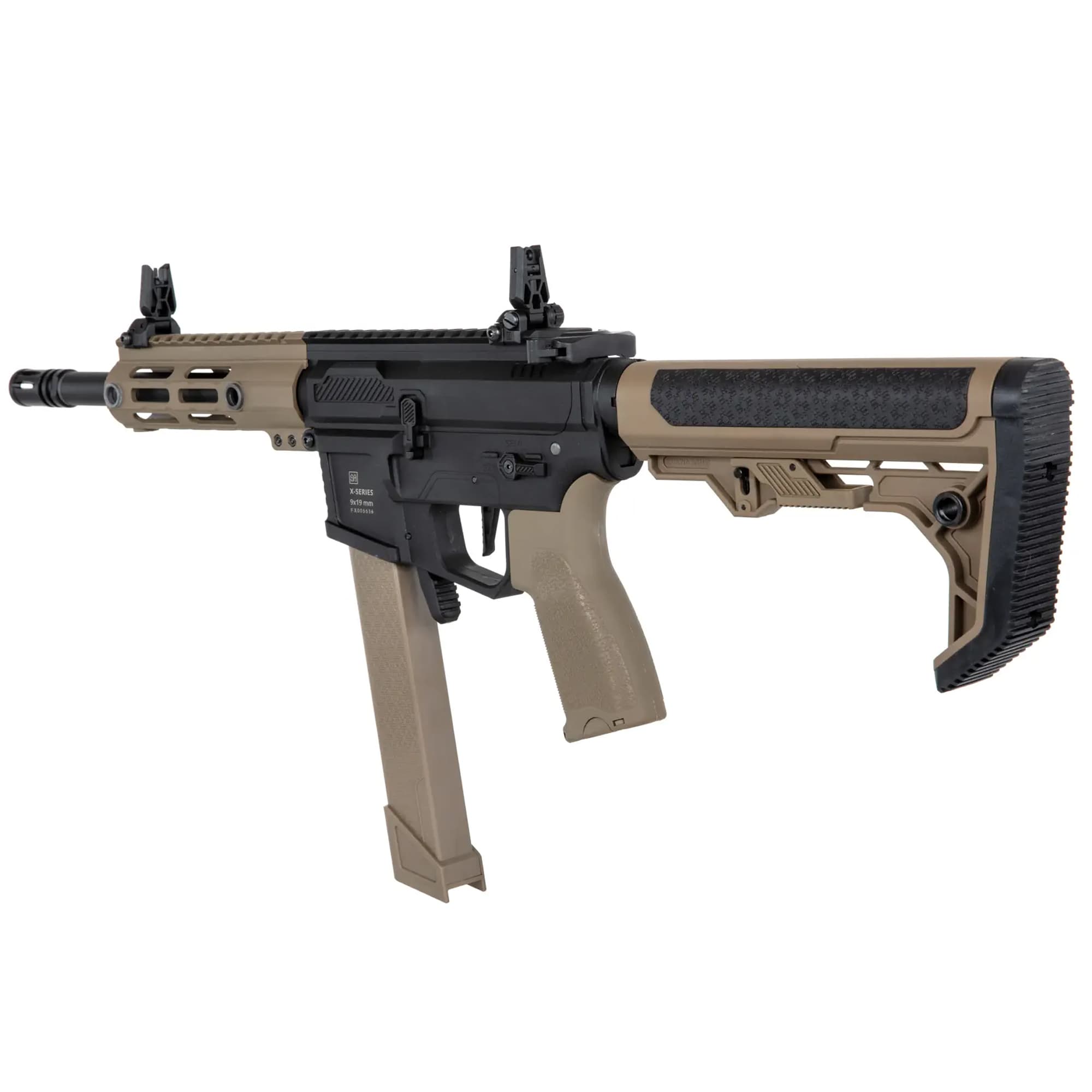 Karabinek szturmowy AEG Specna Arms SA-FX01 Flex HAL ETU - Half-Tan