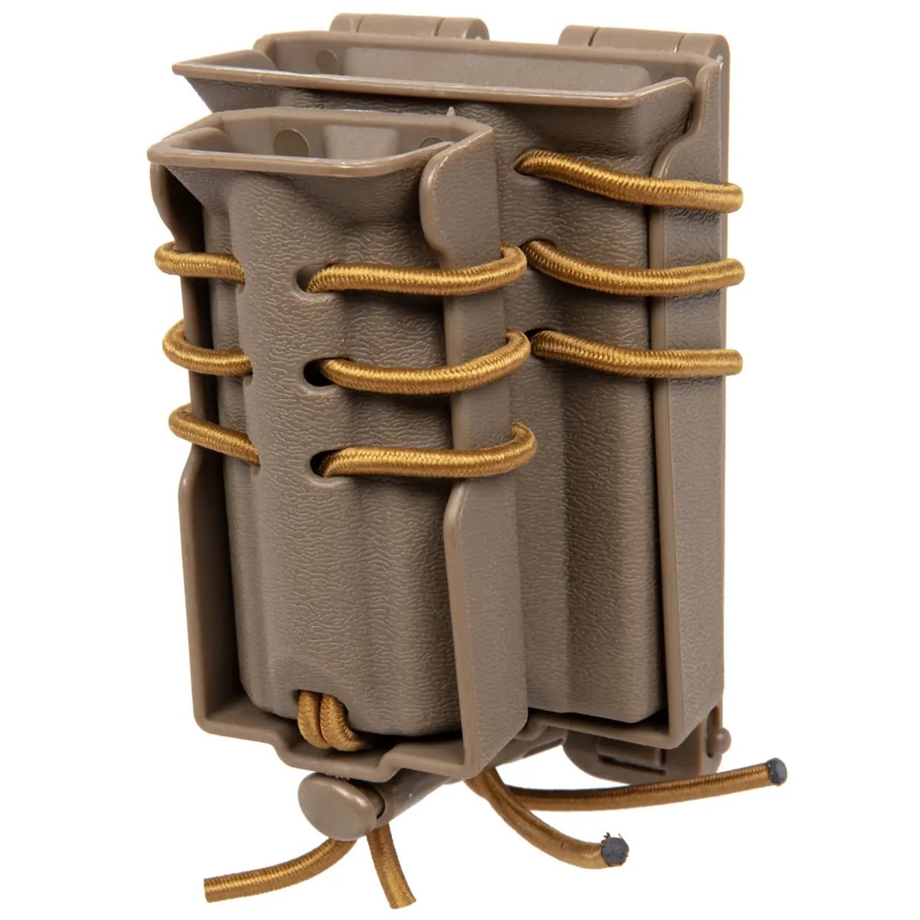 Подвійний підсумок Wosport Urban Assault Quick Pull для магазинів M4/M16 та 9 мм - Tan