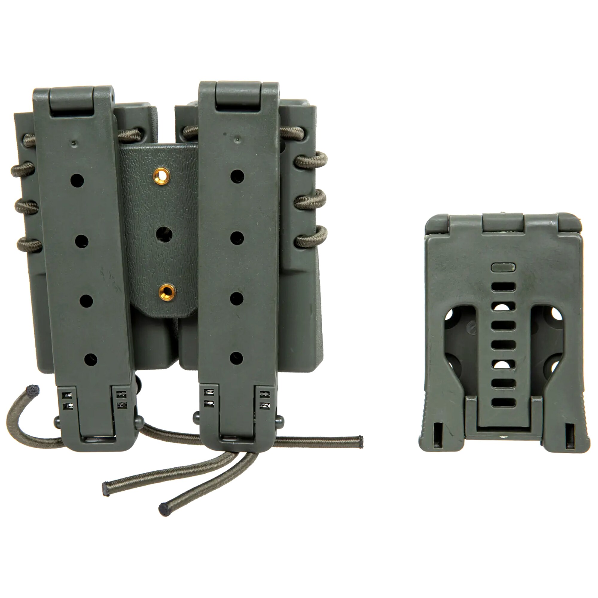 Подвійний підсумок Wosport Urban Assault Quick Pull для пістолетних магазинів - Olive