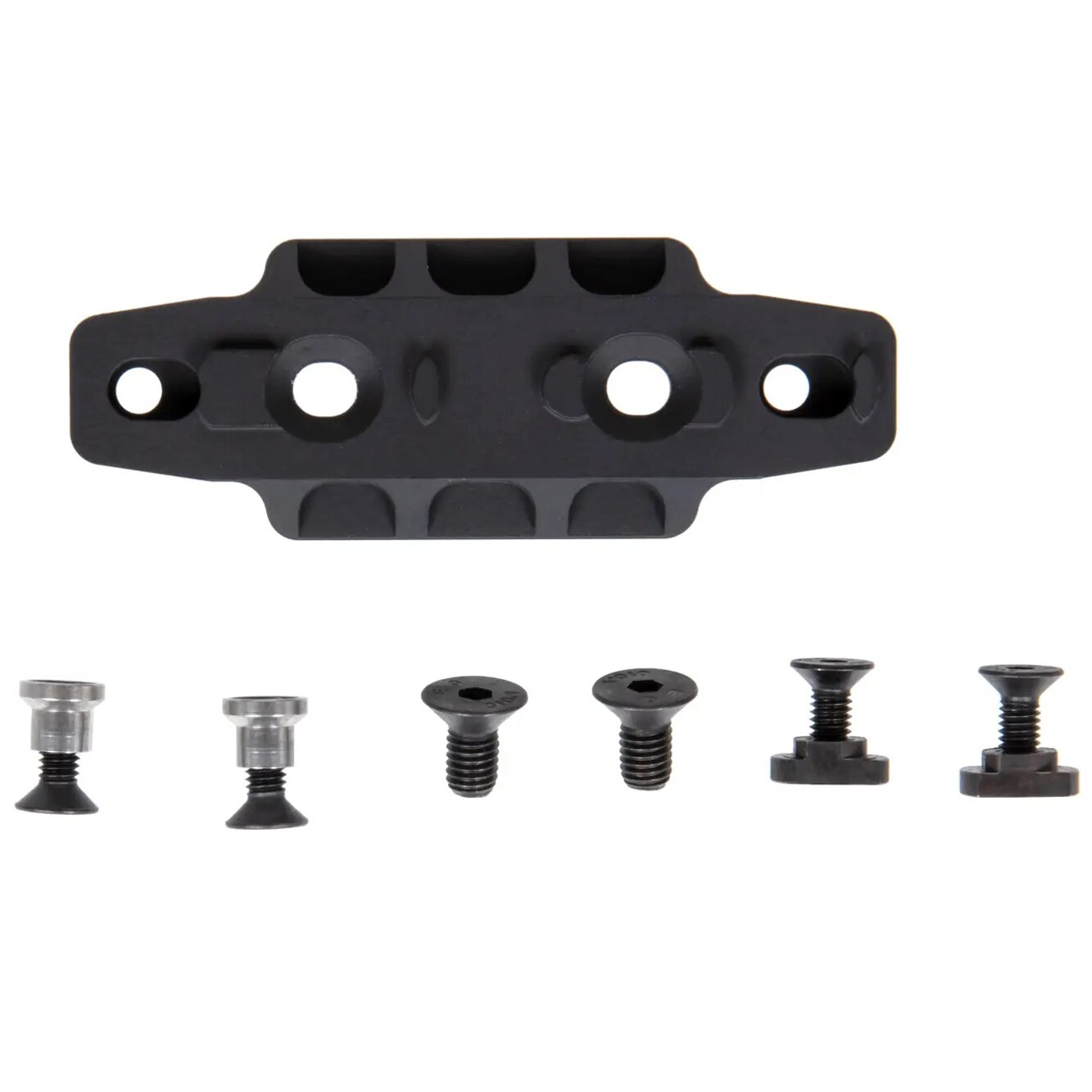 Adapter dwójnogu JJ Airsoft typu 17S na KeyMod/M-LOK - Black