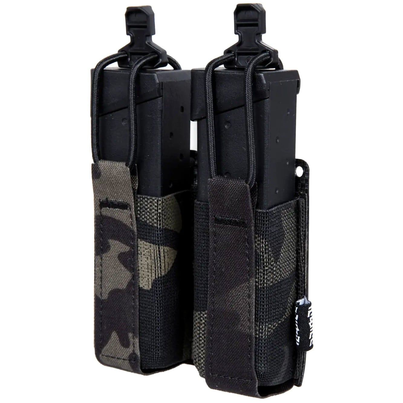 Подвійний підсумок Primal Gear еластичний для пістолетних магазинів - MultiCam Black