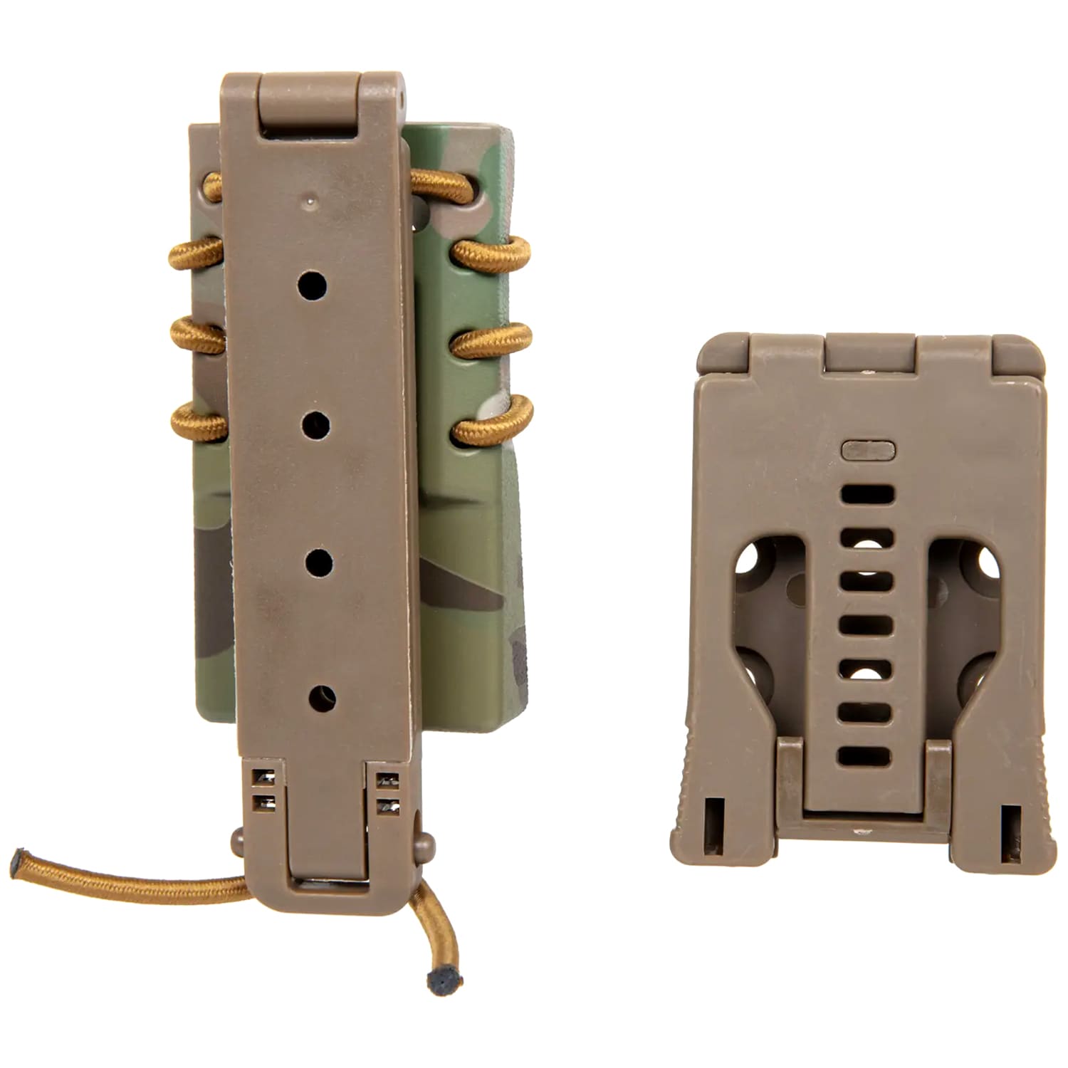 Підсумок Wosport Urban Assault Quick Pull для магазинів 9 мм - MultiCam