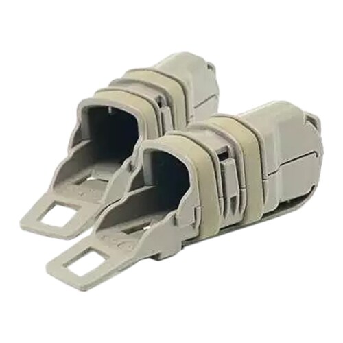 Zestaw dwóch ładownic FMA FAST na magazynki pistoletowe - Tan