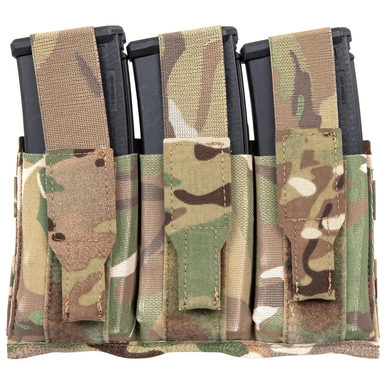 Potrójna ładownica Wosport na duże magazynki - MultiCam