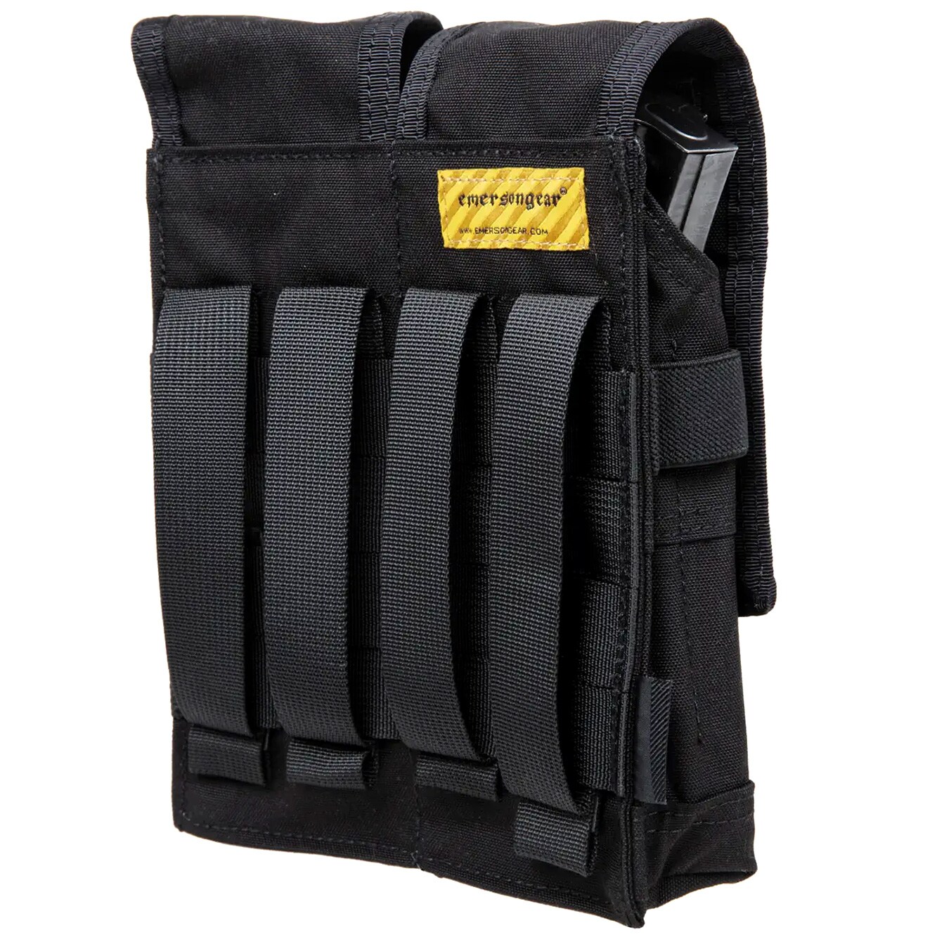 Подвійний закритий підсумок Emerson для магазинів 7.62 мм - Black