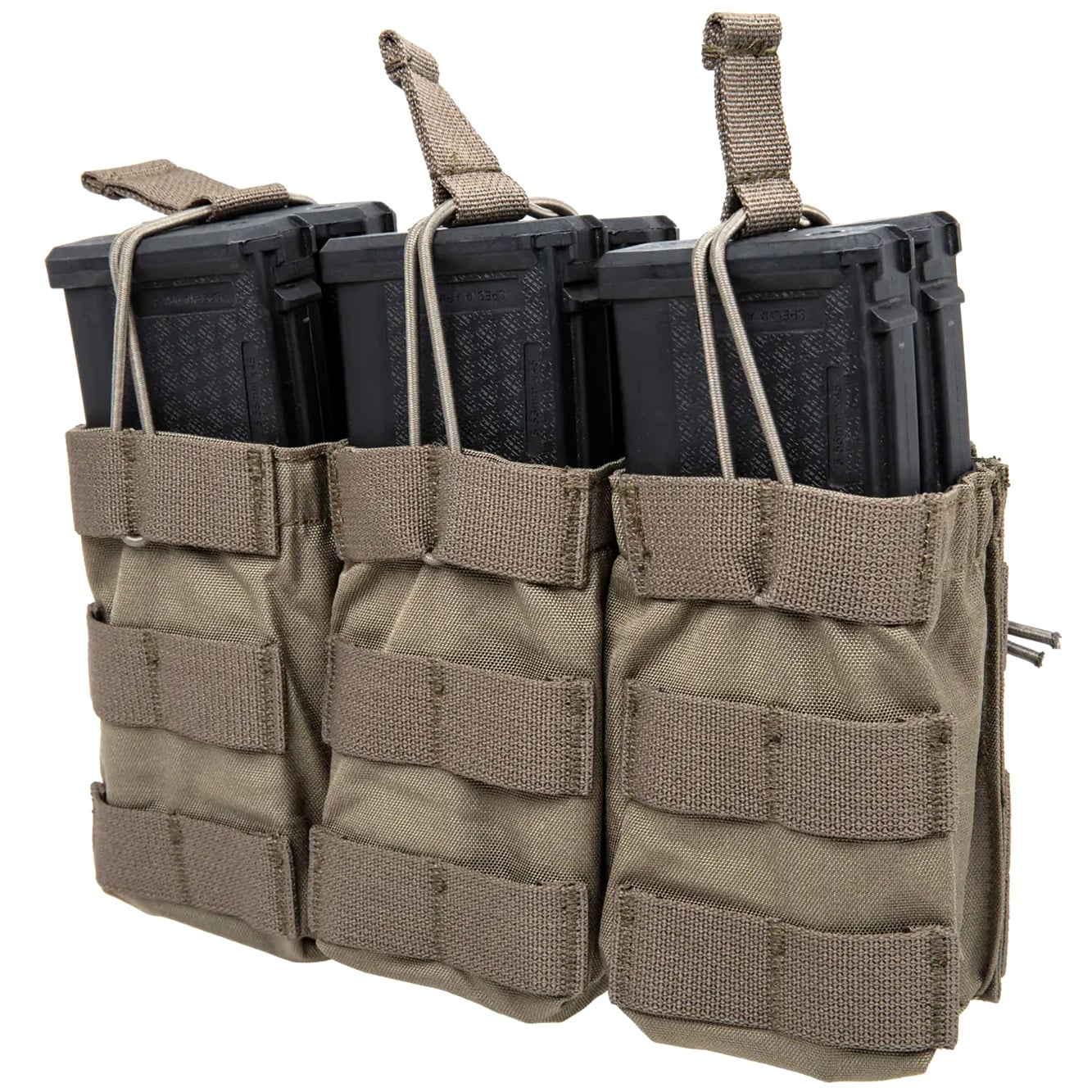 Potrójna ładownica Emerson Open Top na magazynki karabinowe 7.62 mm - Ranger Green