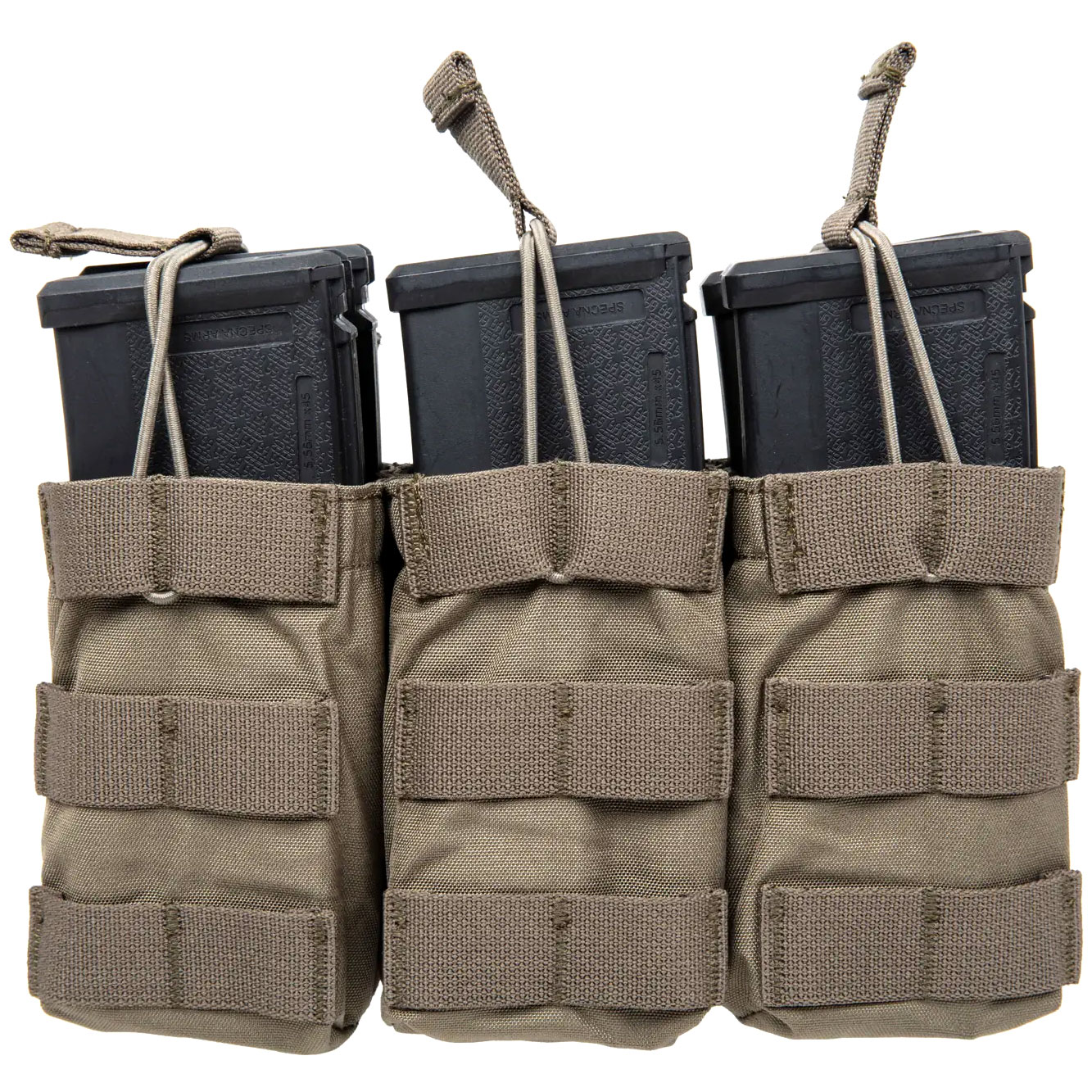 Potrójna ładownica Emerson Open Top na magazynki karabinowe 7.62 mm - Ranger Green