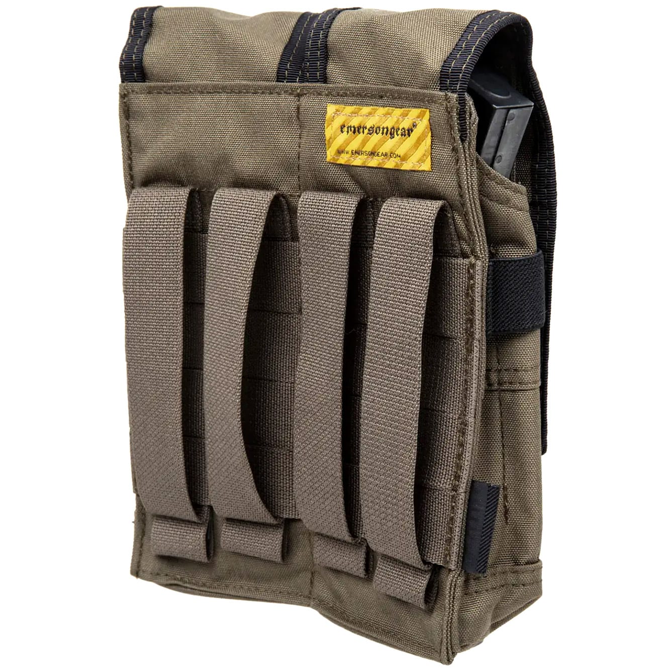 Podwójna ładownica zamknięta Emerson na magazynki 7.62 mm - Ranger Green
