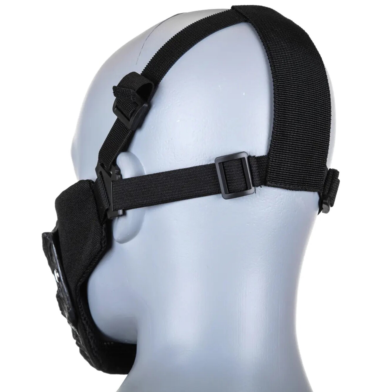 Maska ochronna typu Stalker Wosport EVO Fangs Upgrade - Black
