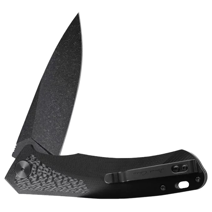 Nóż składany Petrified Fish Pub PF-838 Carbon Fiber - Black/Stonewash