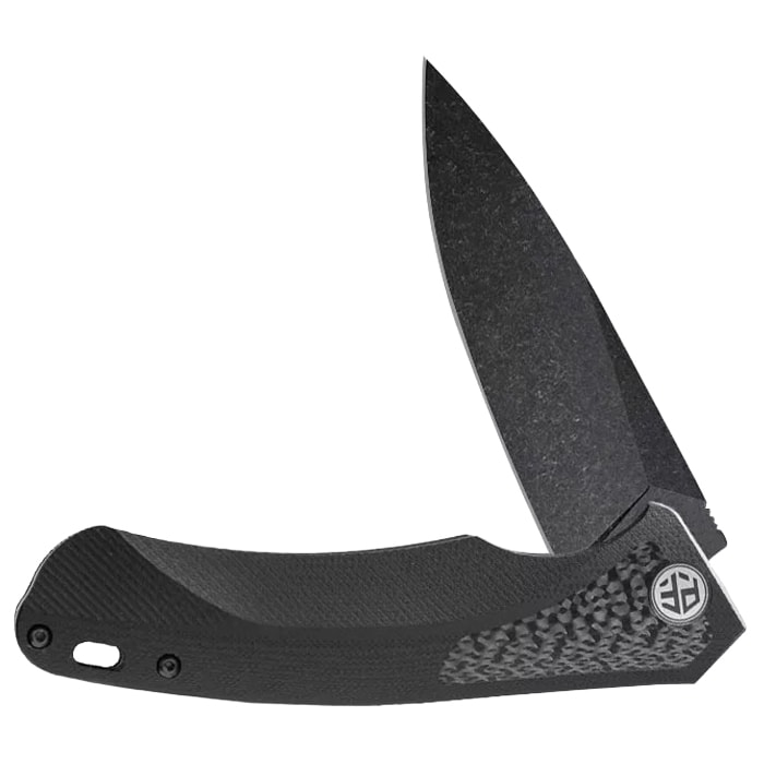 Nóż składany Petrified Fish Pub PF-838 Carbon Fiber - Black/Stonewash