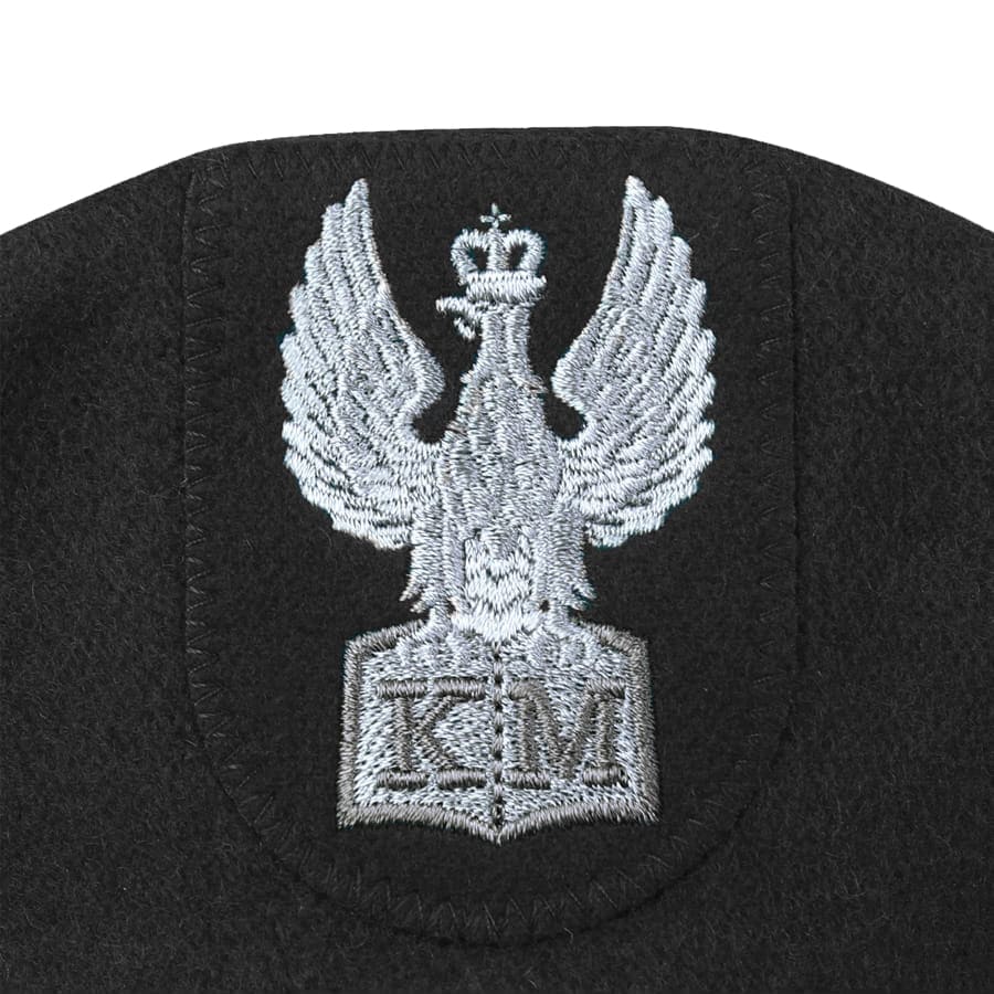 Beret BB-TEX dla klas mundurowych - Czarny