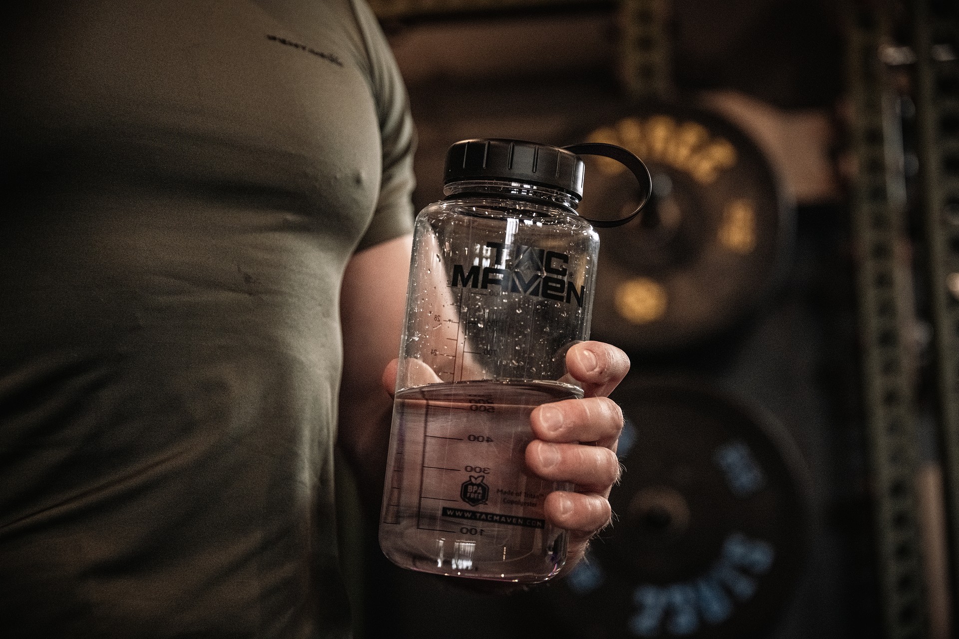 Butelka turystyczna Pentagon Tac Maven 1 l - Przezroczysta