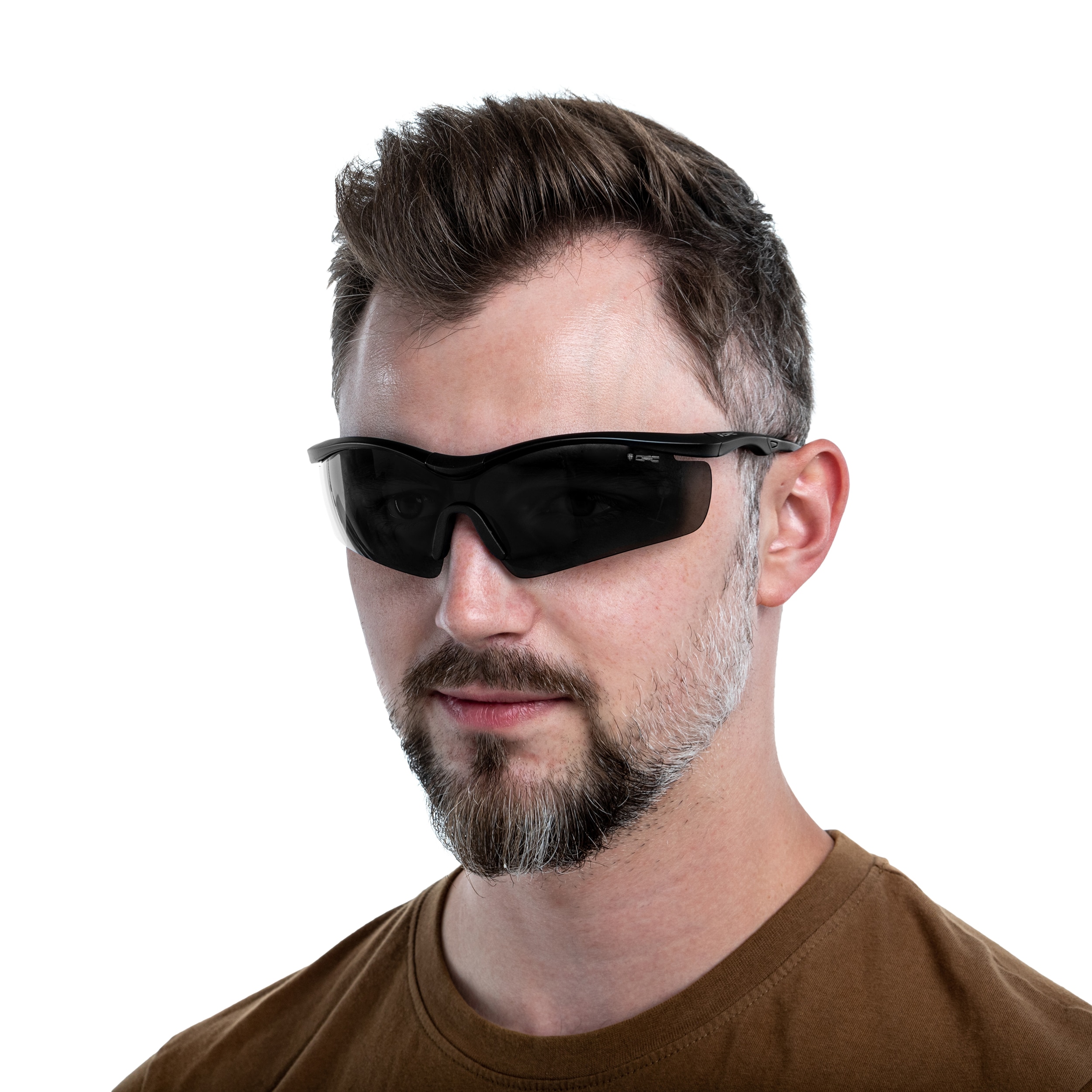 Okulary przeciwsłoneczne OPC Extreme Raptor Matt Black Smoke/Yellow z polaryzacją