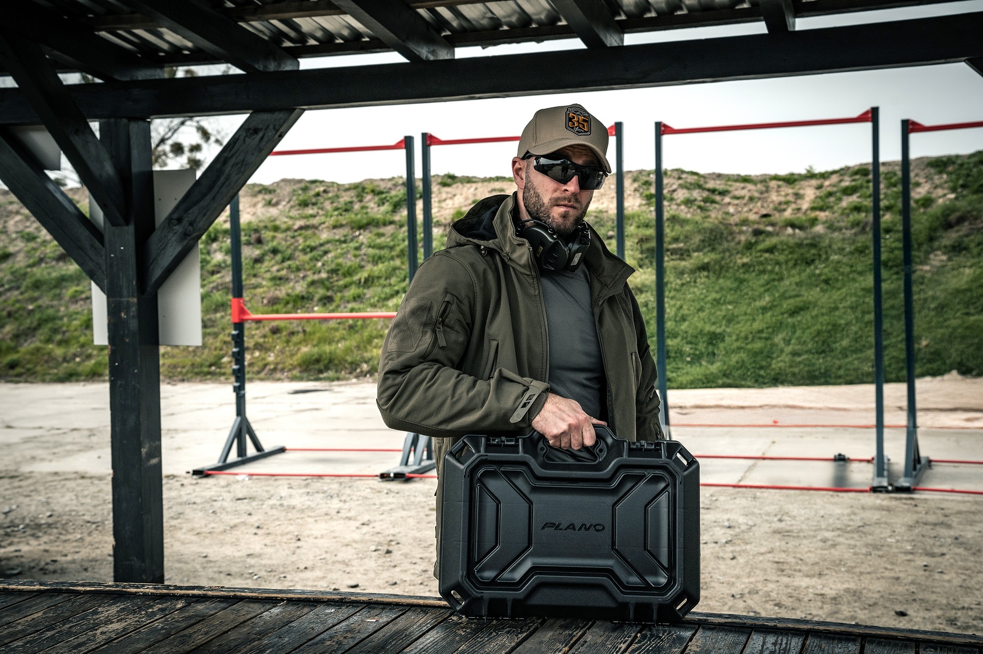 Okulary przeciwsłoneczne OPC Extreme Raptor Matt Black Smoke/Yellow z polaryzacją