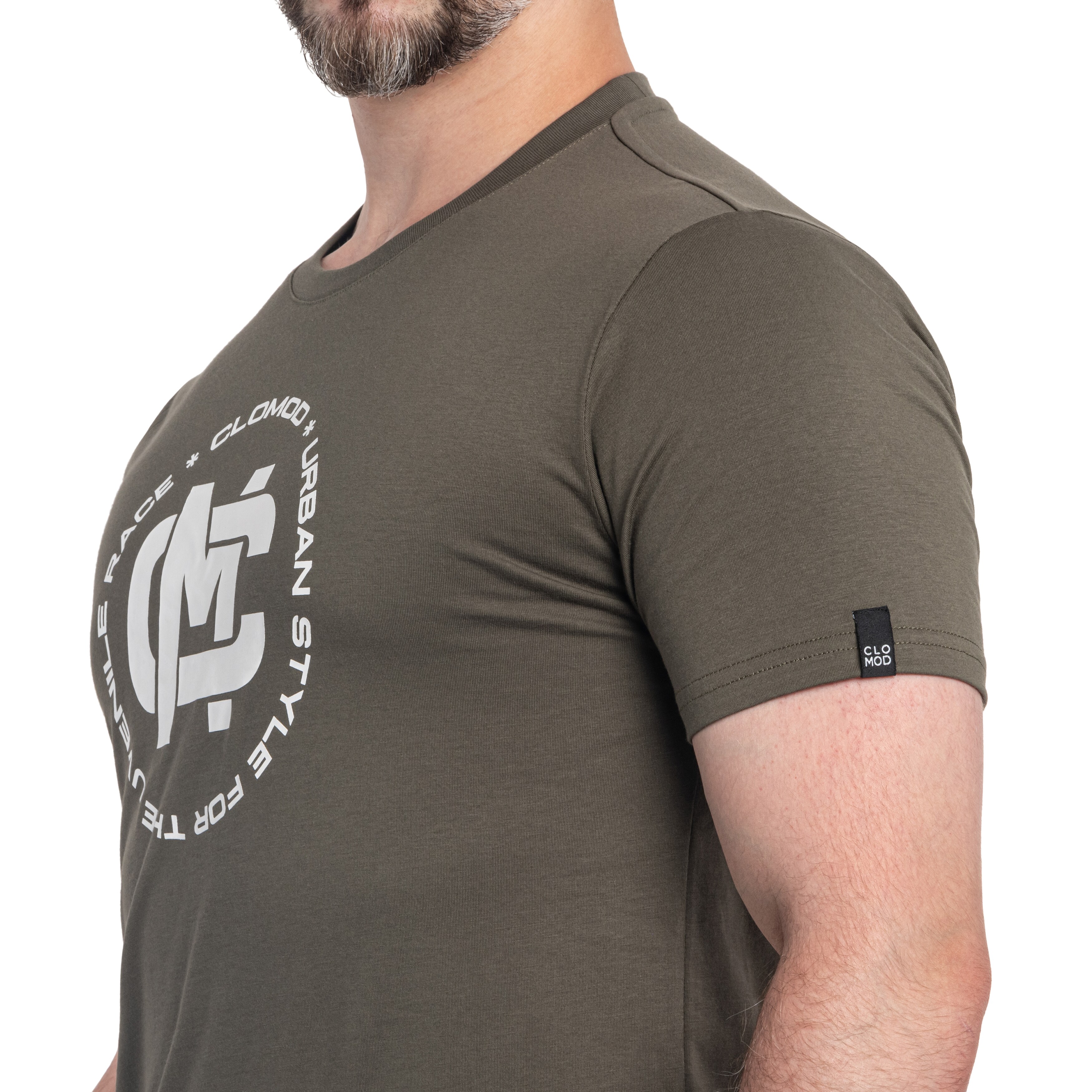 Koszulka T-shirt Pentagon CloMod Initials - Olive Green