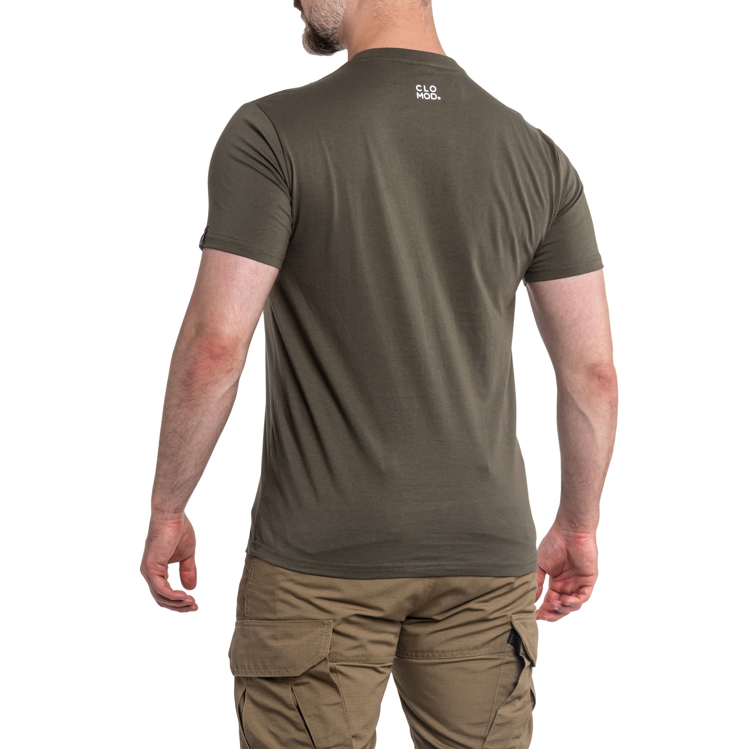 Koszulka T-shirt Pentagon CloMod Initials - Olive Green