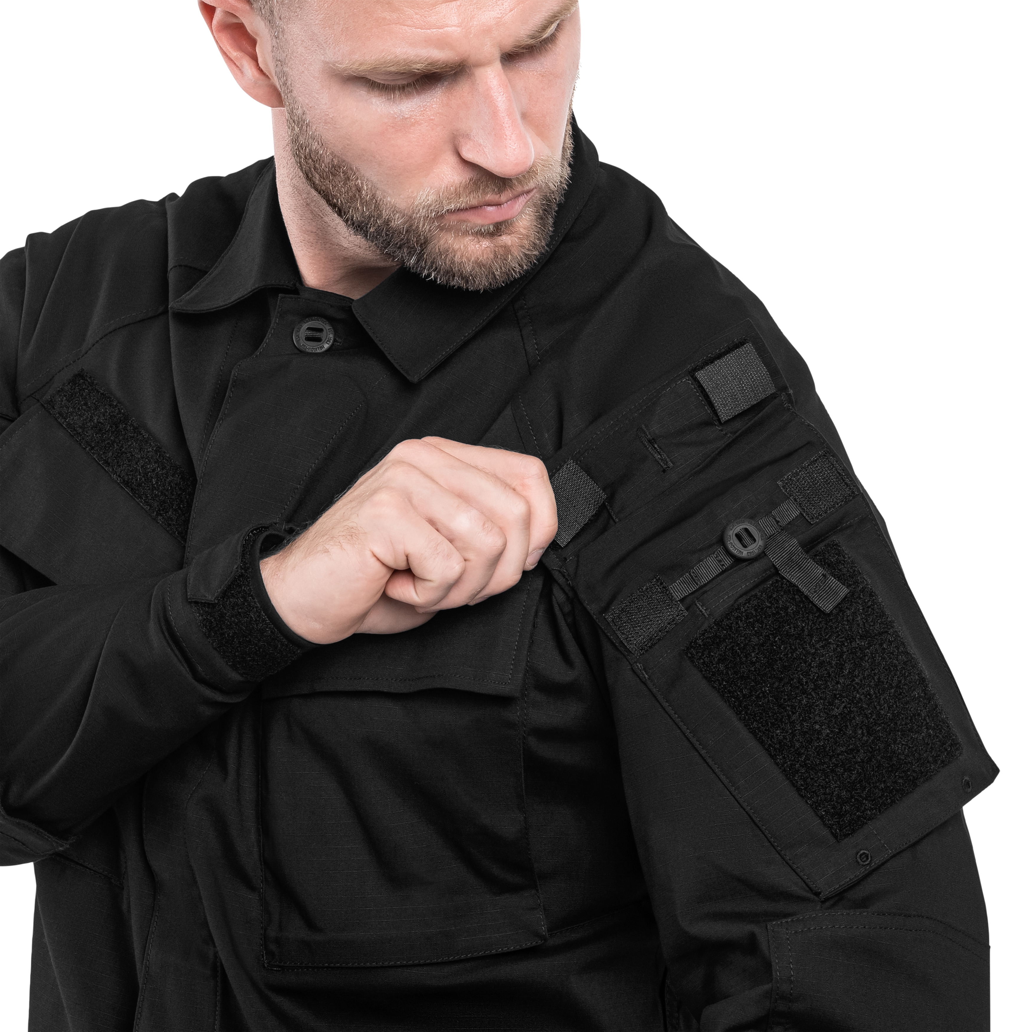 Bluza Helikon-Tex Raid Polycotton Stretch Rip-Stop - Black