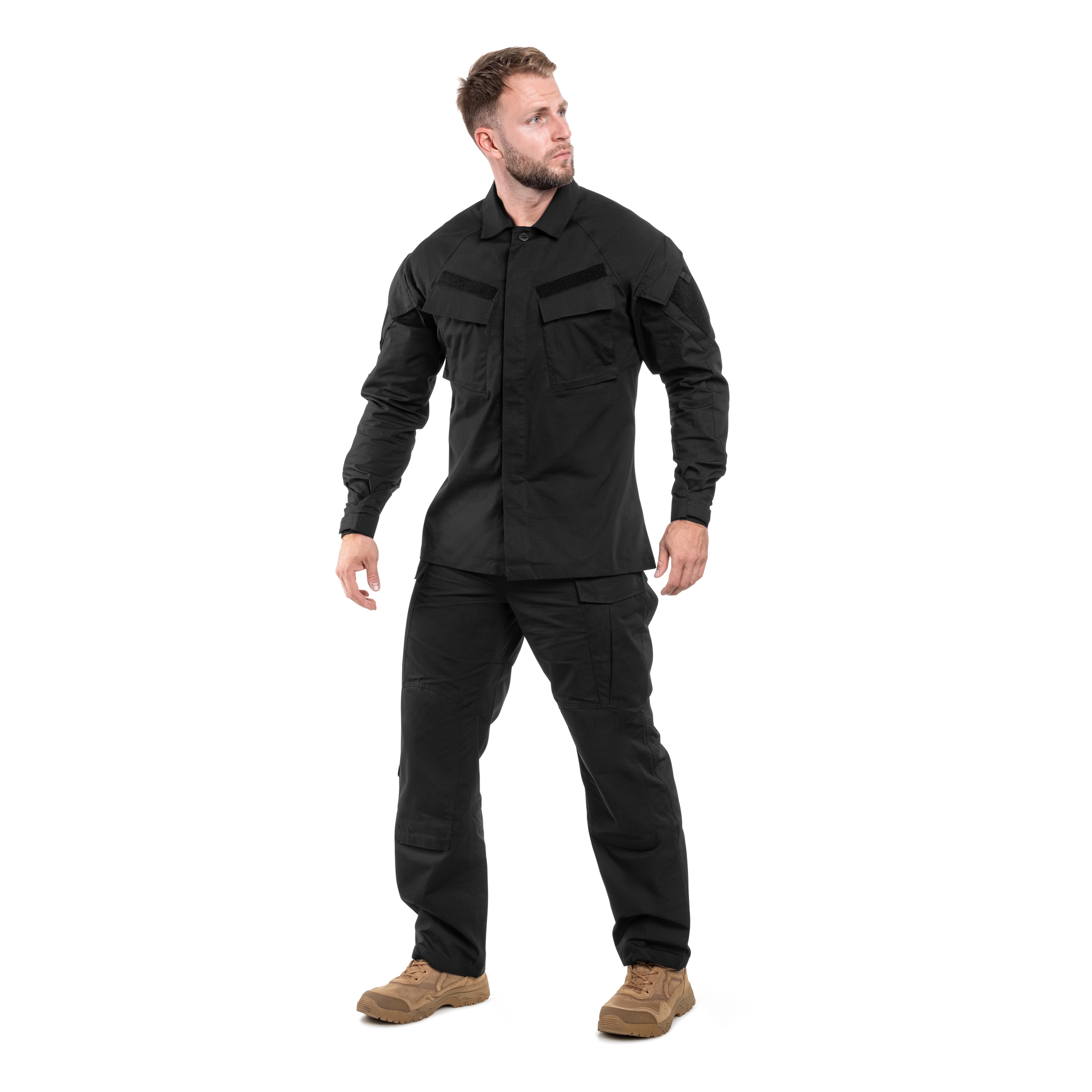 Bluza Helikon-Tex Raid Polycotton Stretch Rip-Stop - Black