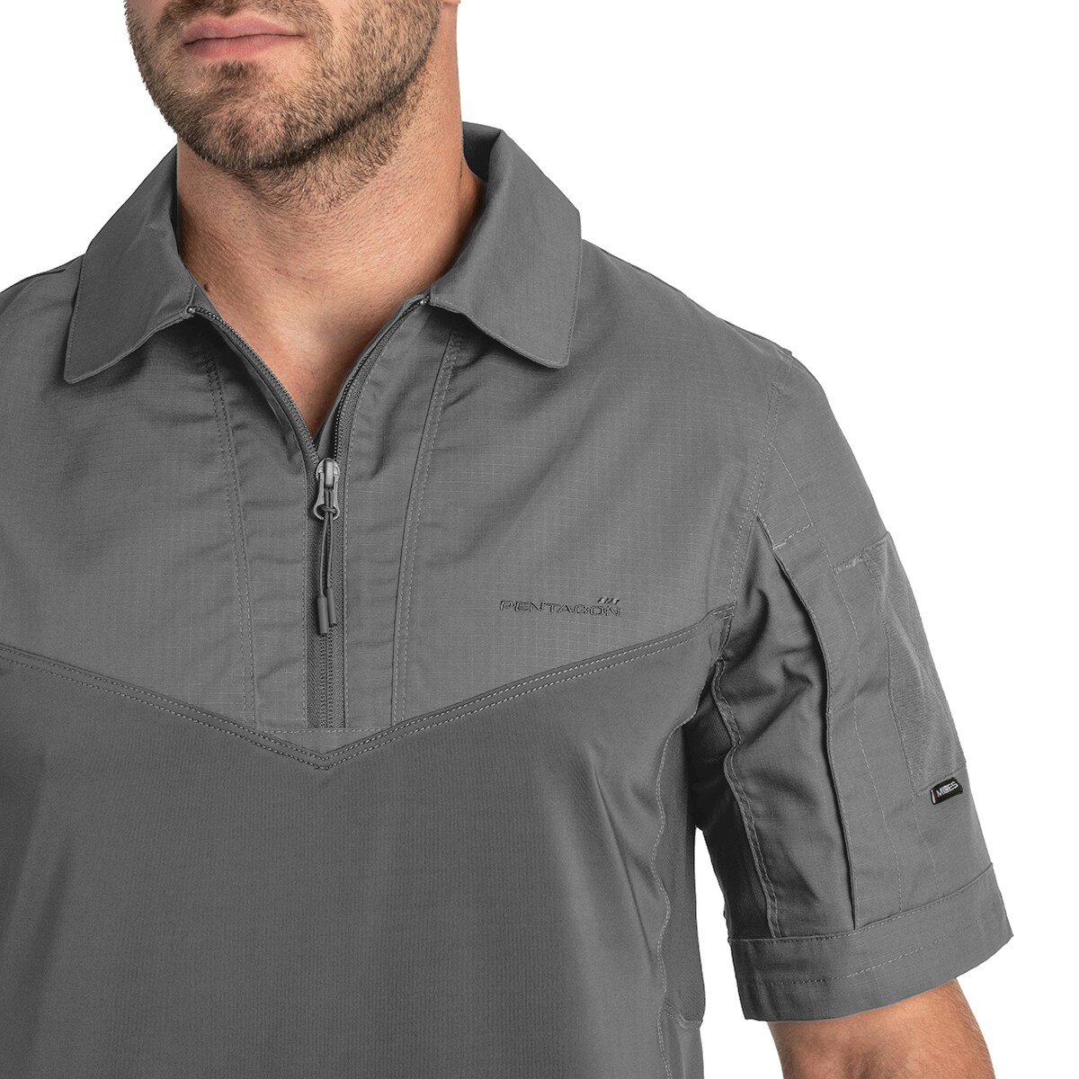 Koszula taktyczna Pentagon Ranger Shirt Short Sleeve - Wolf Grey