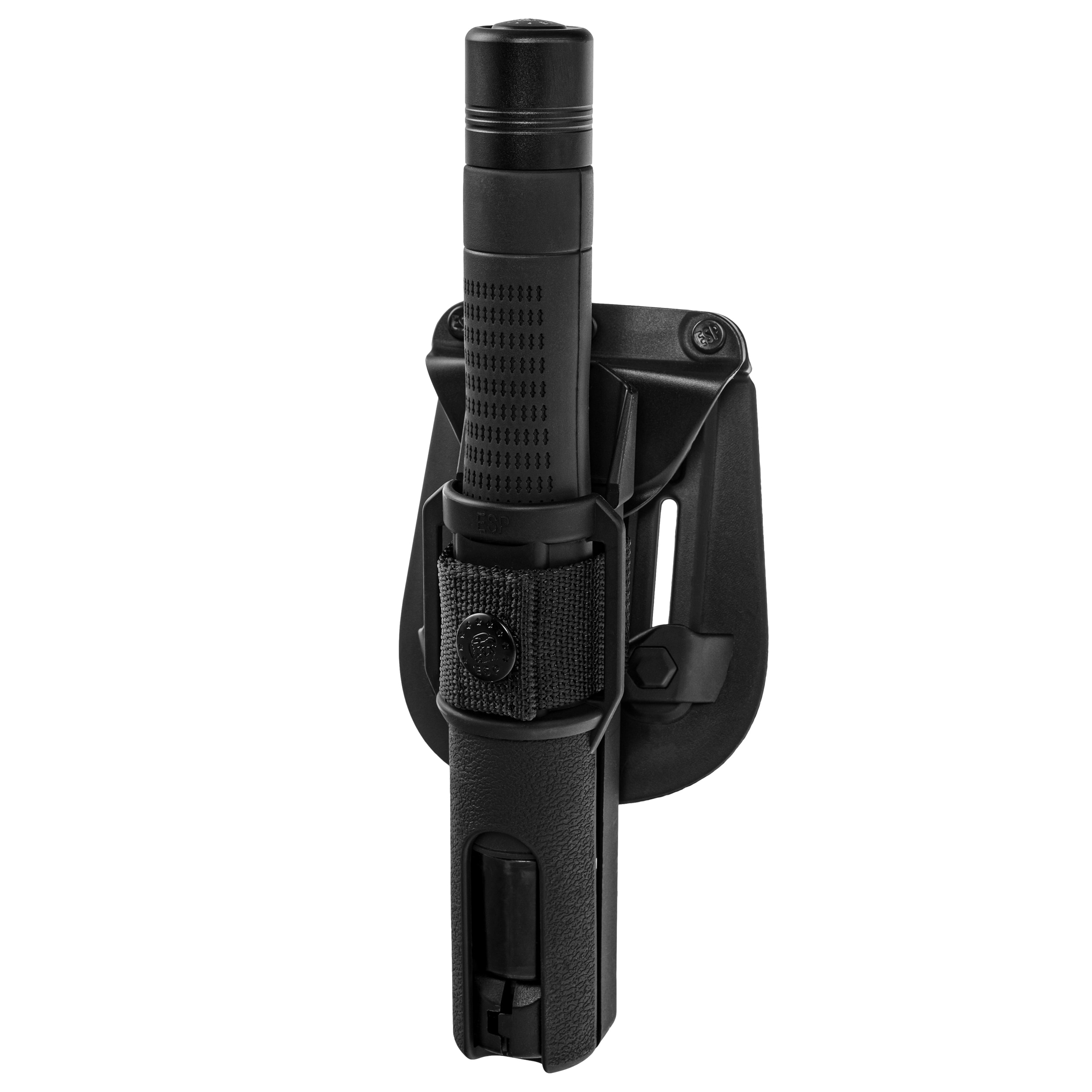 Поворотна кобура ESP BHT-25 для телескопічної палиці Easy Lock - Black