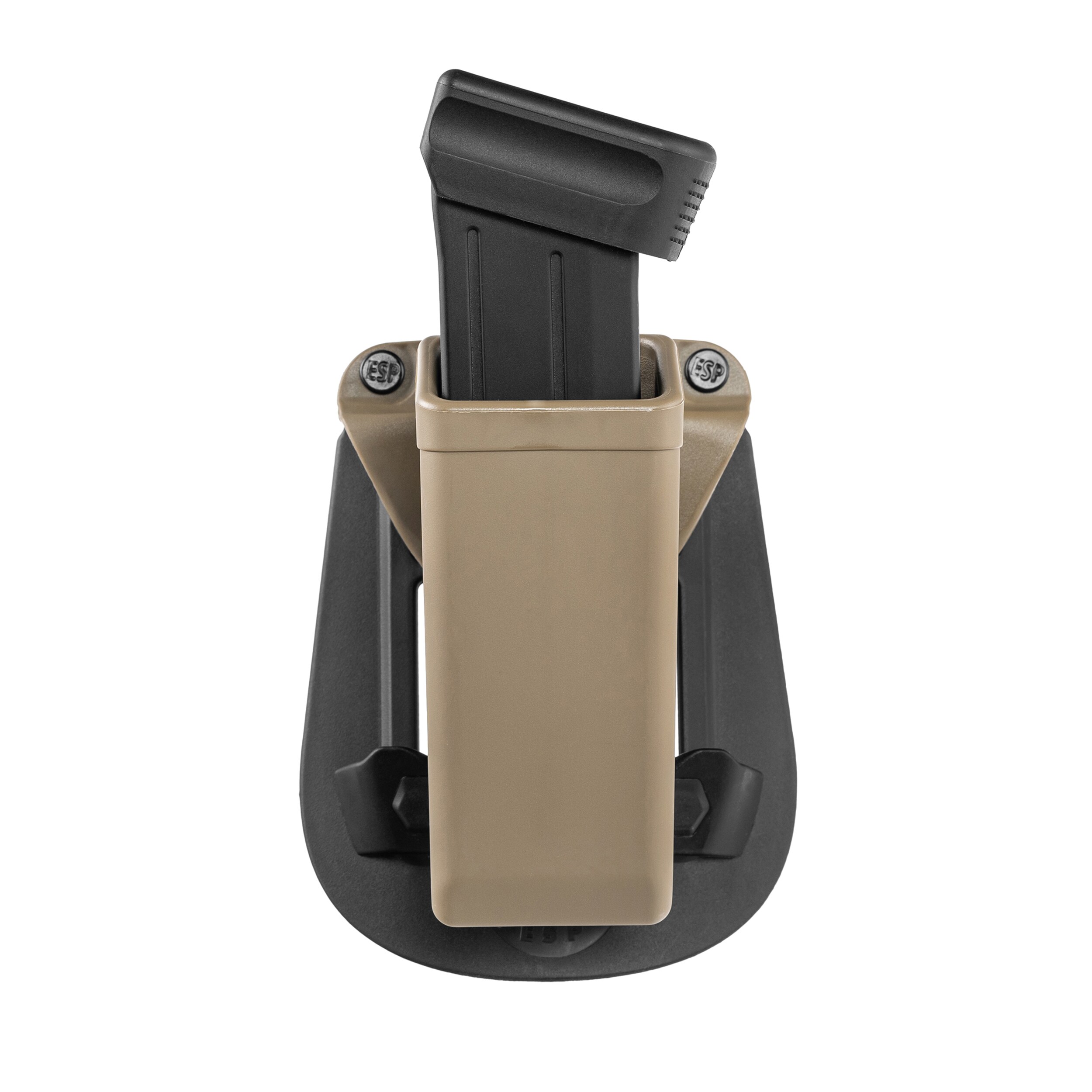 Ładownica obrotowa ESP z montażem Paddle na magazynek pistoletowy 9 mm - Khaki