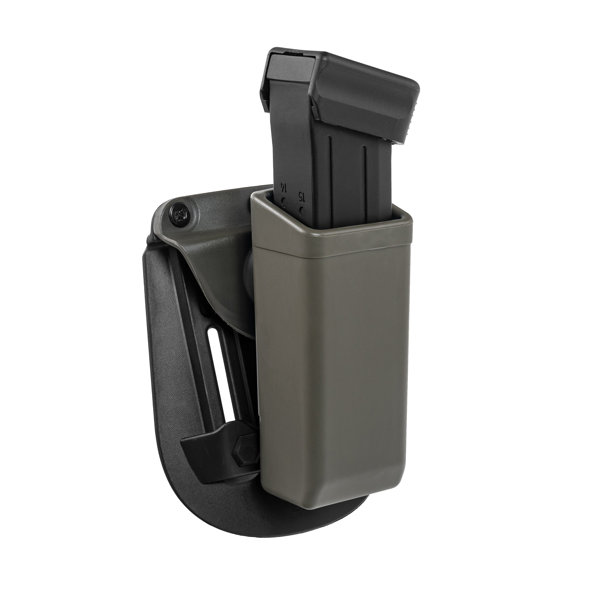 Ładownica obrotowa ESP z montażem Paddle na mały magazynek - Olive Drab