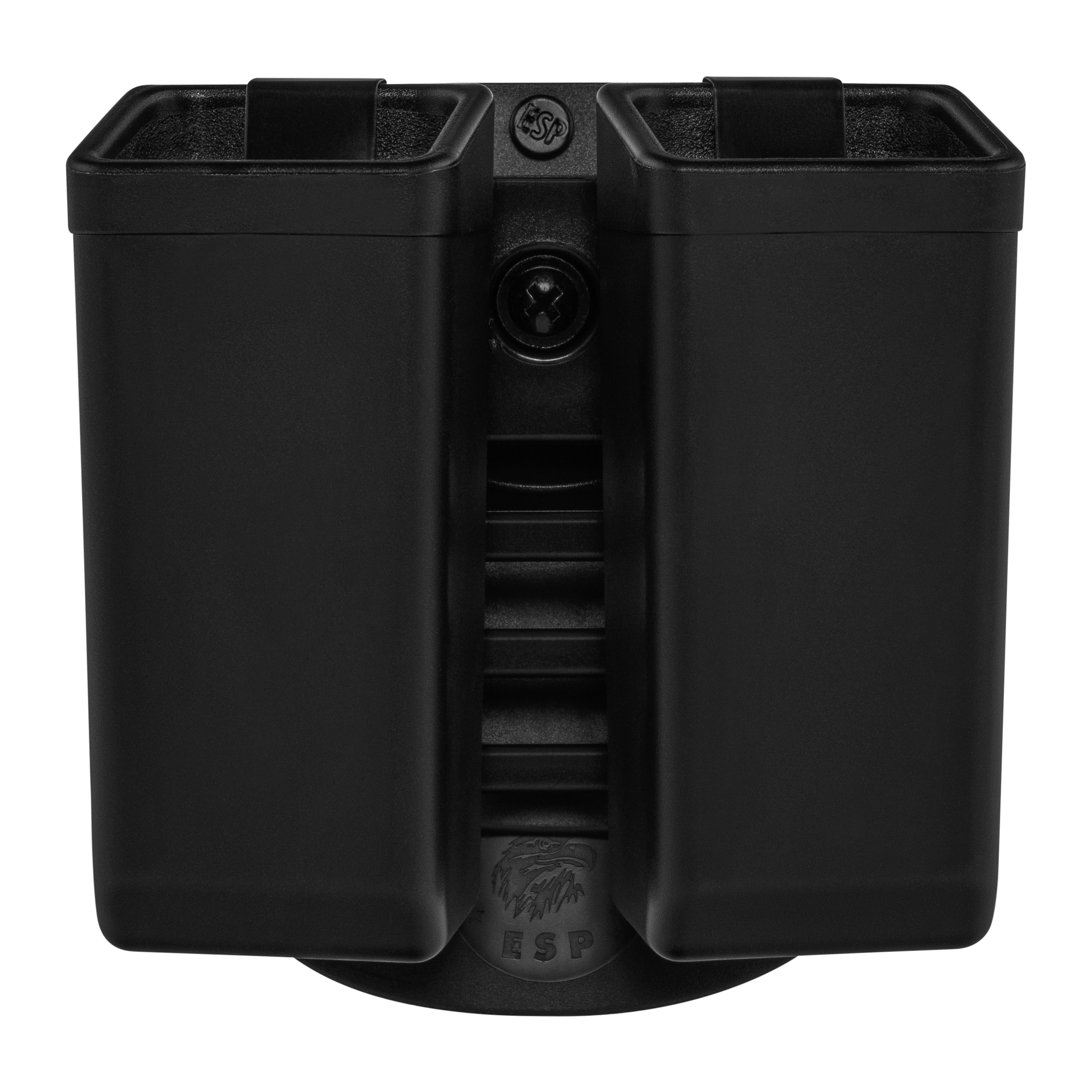 Podwójna ładownica obrotowa ESP z montażem Paddle na magazynki 9 mm - Black