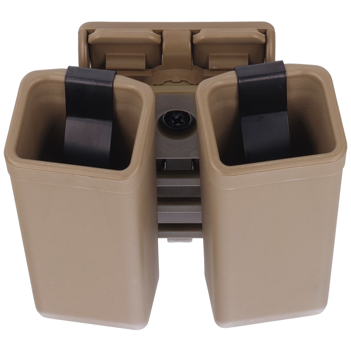 Podwójna ładownica obrotowa ESP z montażem UBC-04-2 na magazynki 9 mm - Khaki