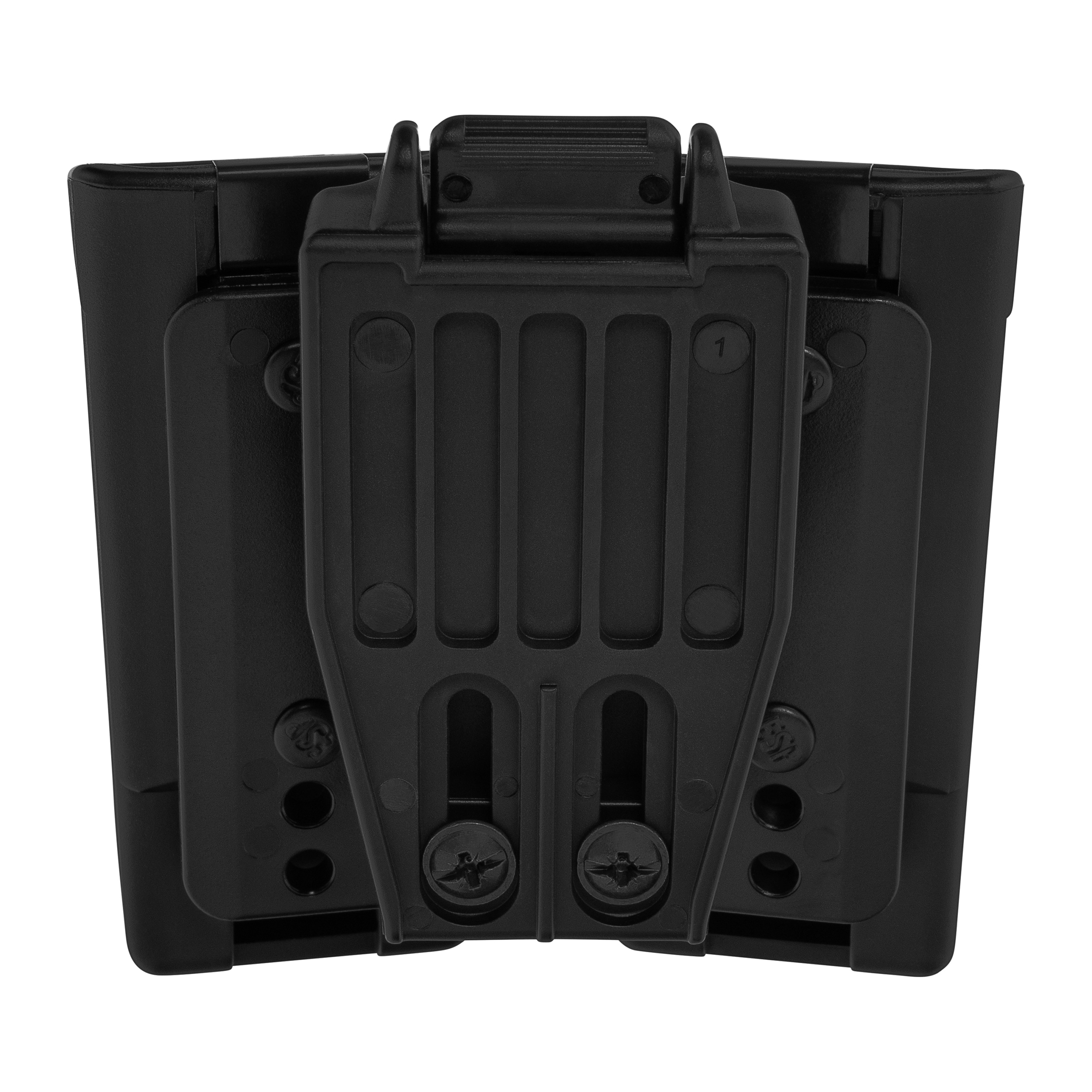 Podwójna ładownica obrotowa ESP z montażem UBC-05 Clip na magazynki 9 mm - Black