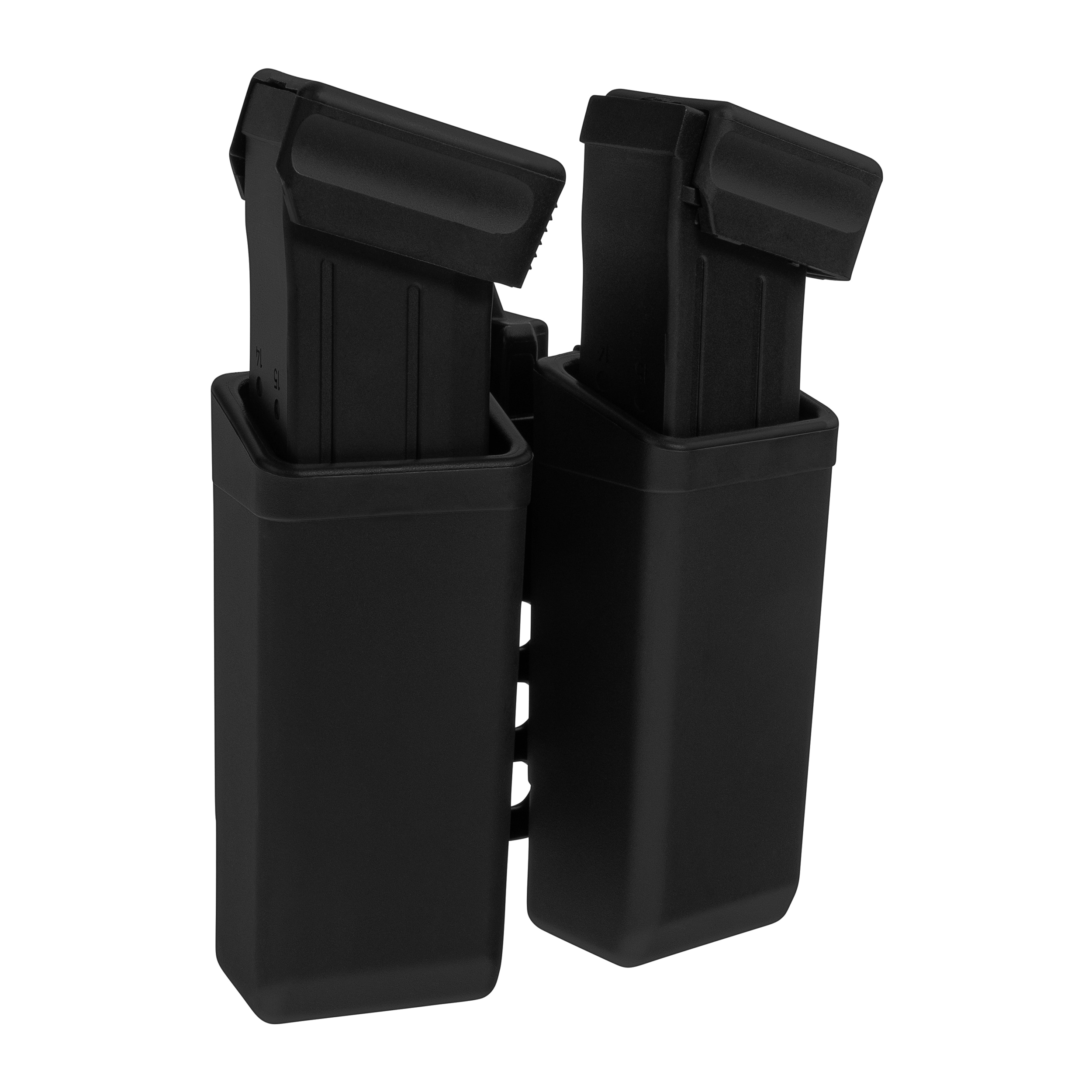 Podwójna ładownica obrotowa ESP z montażem UBC-05 Clip na magazynki 9 mm - Black